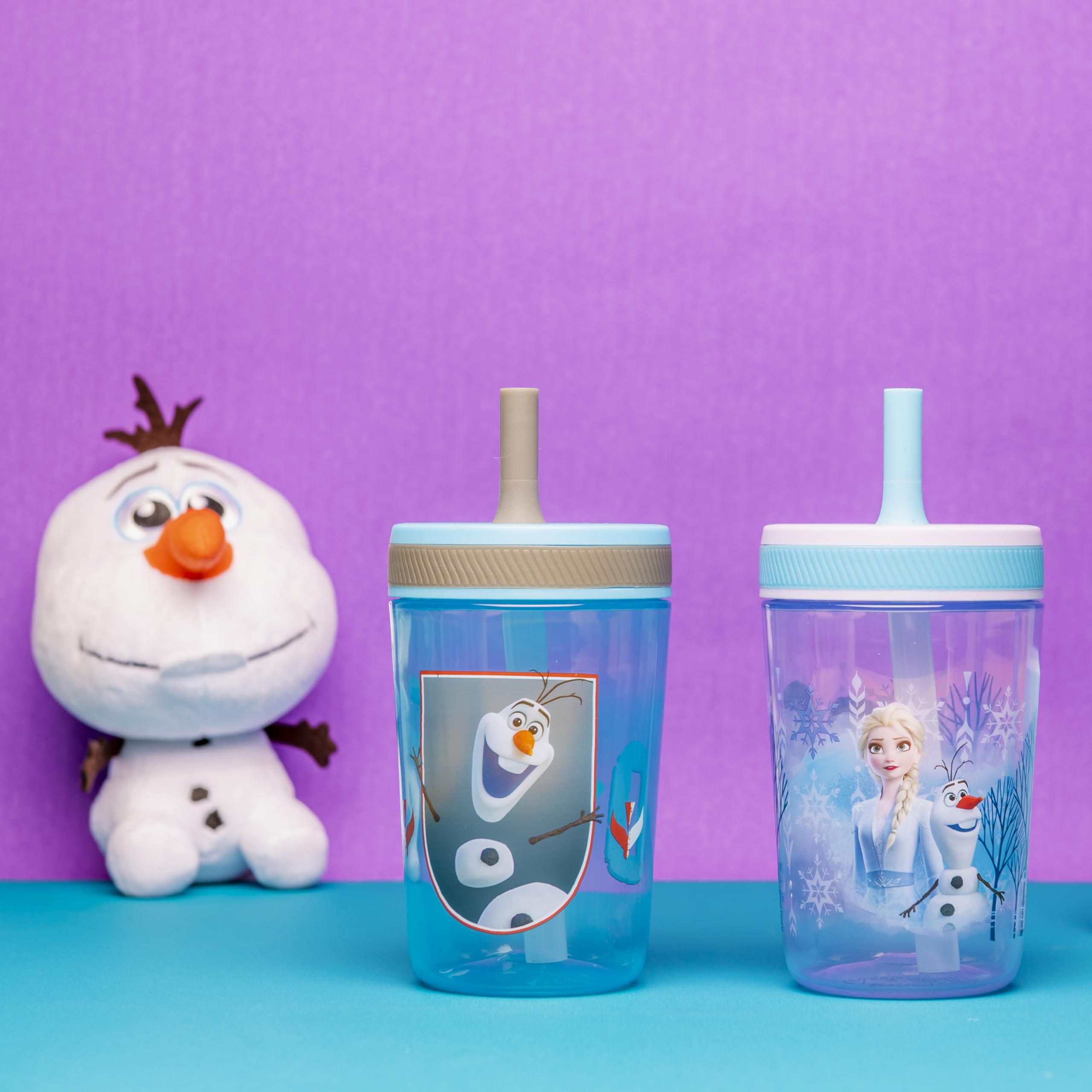 Foto 8 pulgar | Set De Vasos Zak Designs Disney Frozen Ii Movie Kelso, 450 Ml - Venta Internacional.