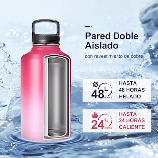 Foto 2 | Termo Vaso-botella Acero Inoxidable Con Fría/caliente Eo Safe Imports Esi-15954-1 Multicolor