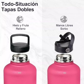 Foto 3 | Termo Vaso-botella Acero Inoxidable Con Fría/caliente Eo Safe Imports Esi-15954-1 Multicolor