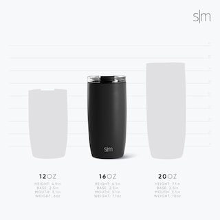 Foto 3 | Taza De Café De Viaje Simple Modern Voyager 470 Ml - Venta Internacional.
