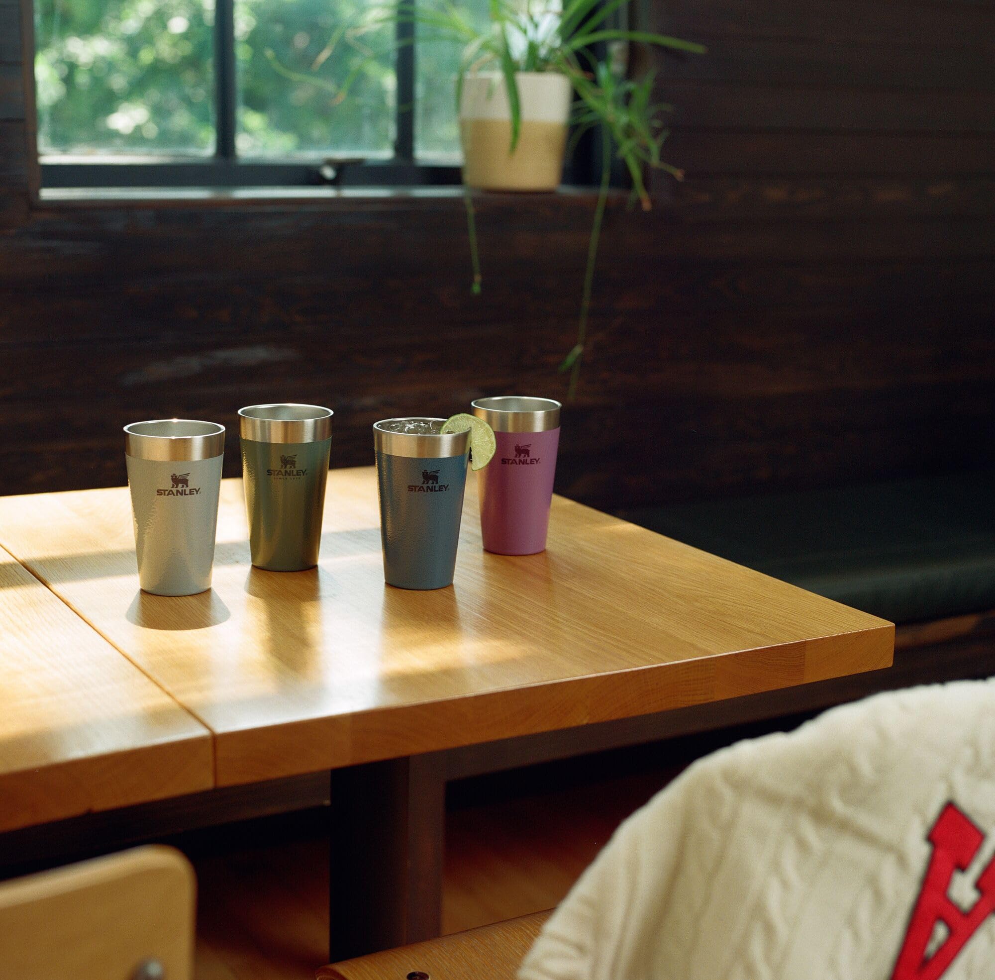 Foto 3 | Vaso Apilable Para Cerveza Stanley Adventure, 473 Ml, Acero Inoxidable S - Venta Internacional.