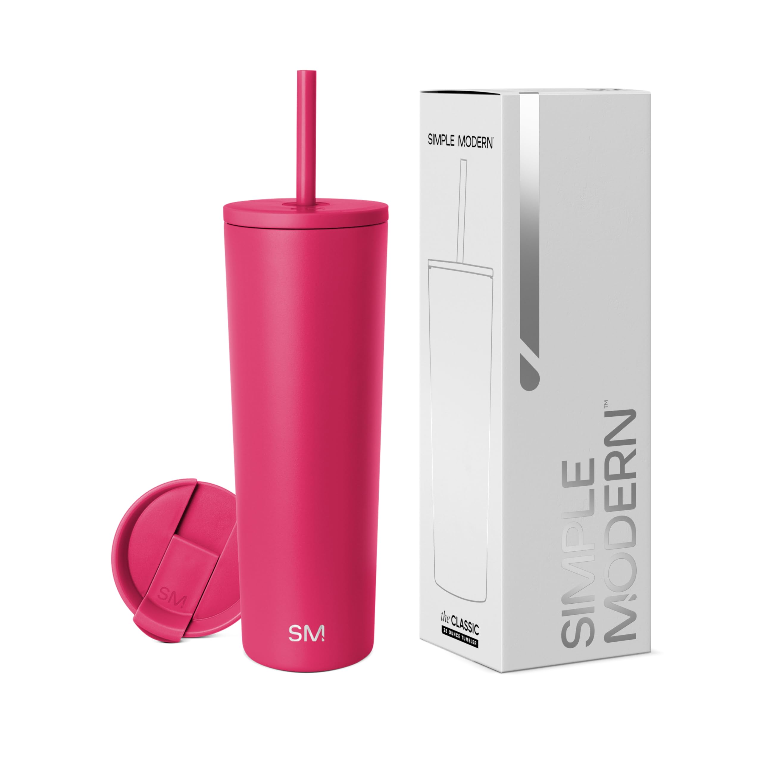 Vaso Aislante Simple Modern Classic De Acero Inoxidable De 28 Oz - Venta Internacional.
