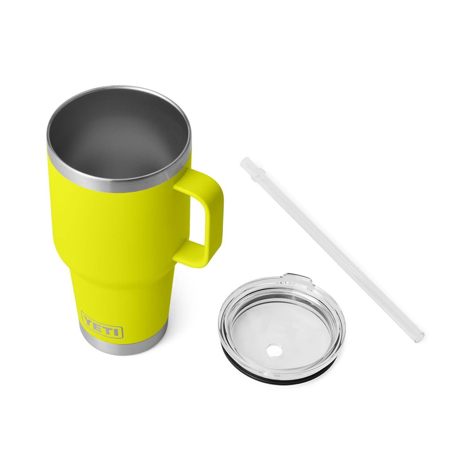 Foto 4 | Taza Yeti Rambler De 1 Litro Con Tapa De Pajita De Acero Inoxidable Con Aislamiento Al Vacío - Venta Internacional.