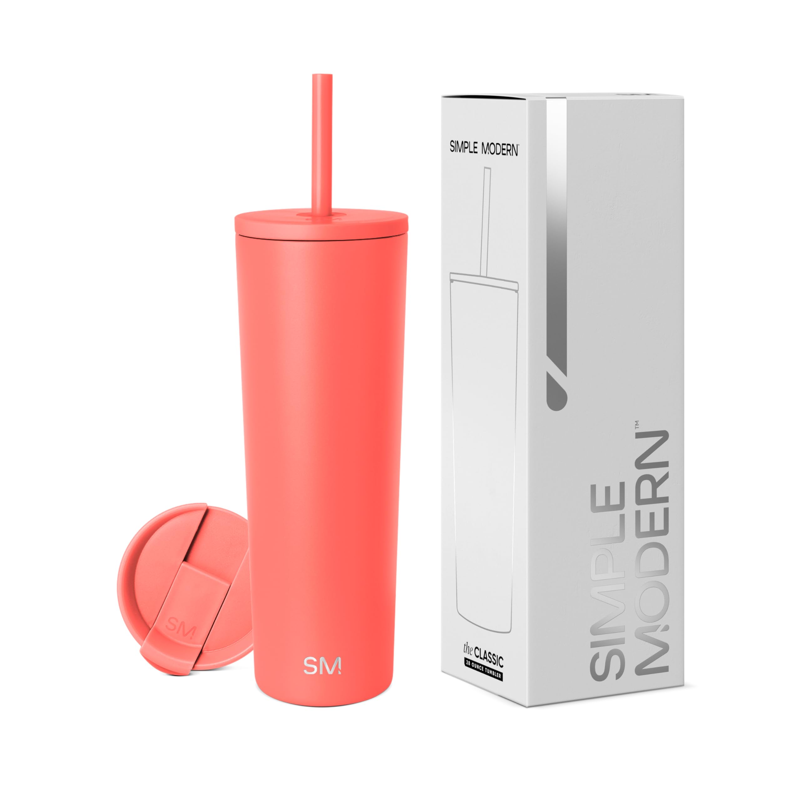 Vaso Aislante Simple Modern Classic De 828 Ml De Acero Inoxidable - Venta Internacional.