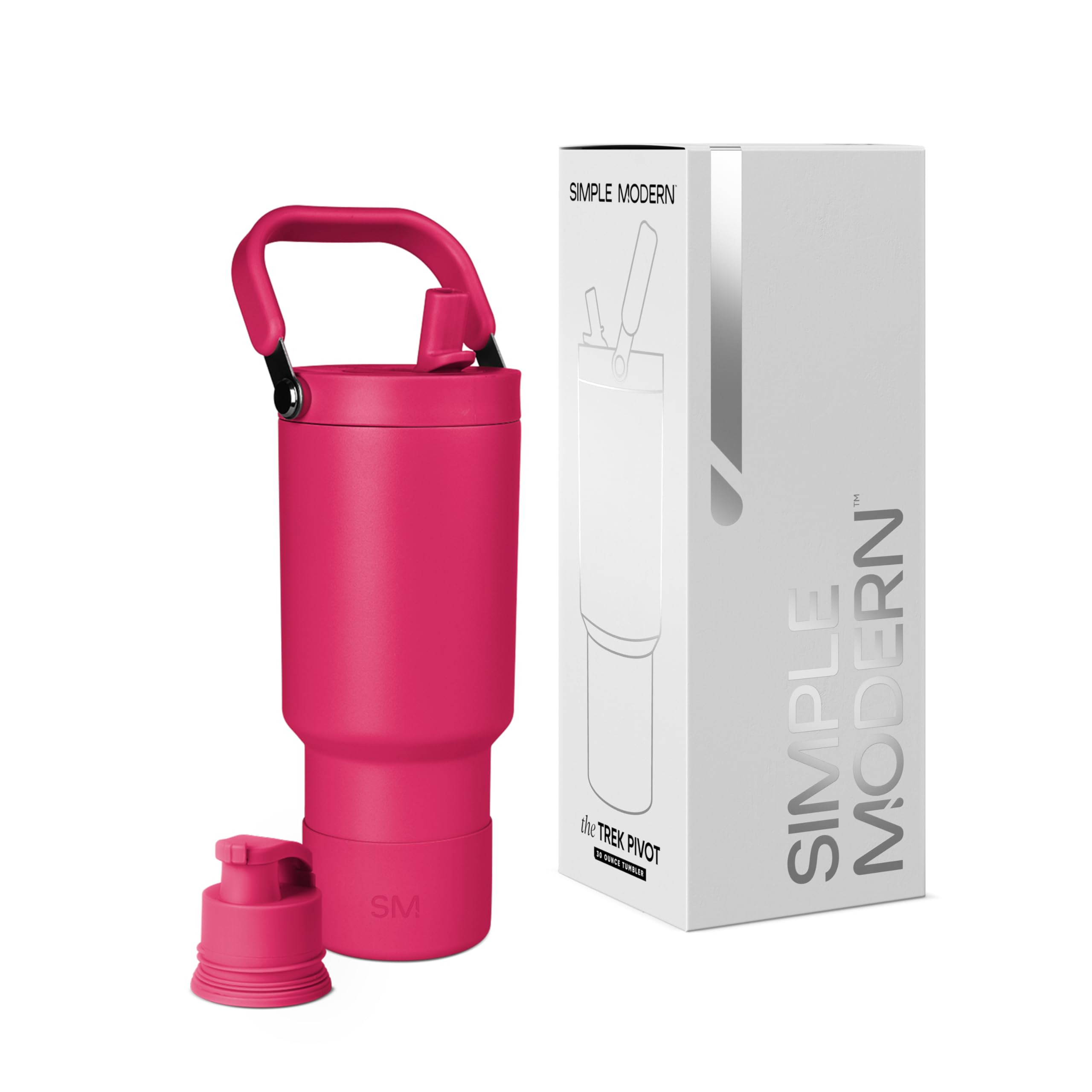 Botella De Agua Simple Modern Trek Pivot De 900 Ml Con Asa - Venta Internacional.