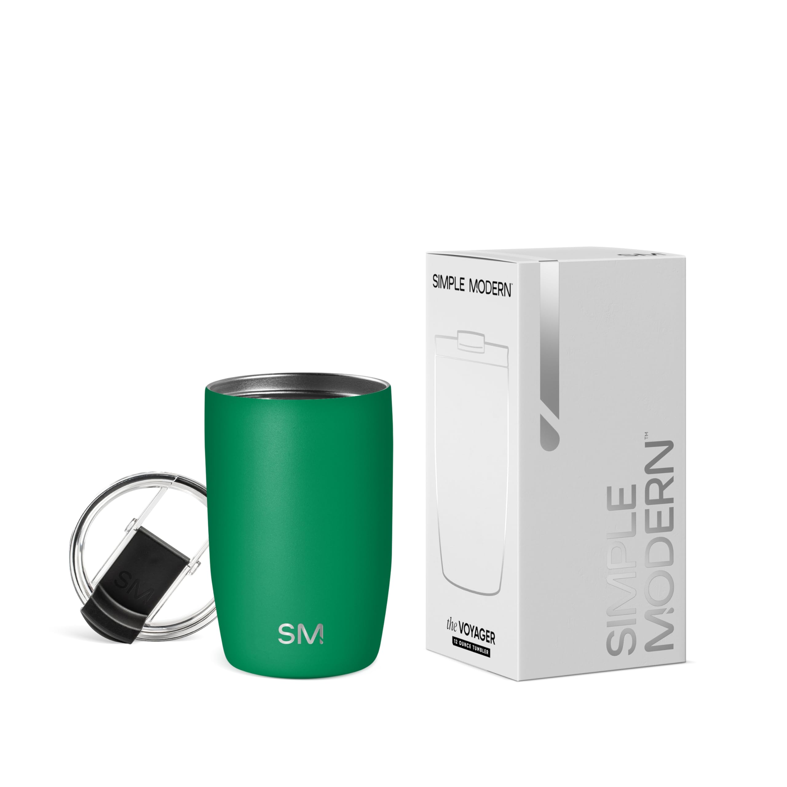 Taza De Café De Viaje Simple Modern Voyager 350 Ml - Venta Internacional.