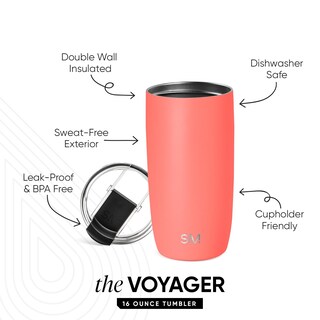 Foto 2 | Taza De Café De Viaje Simple Modern Voyager 470 Ml - Venta Internacional.