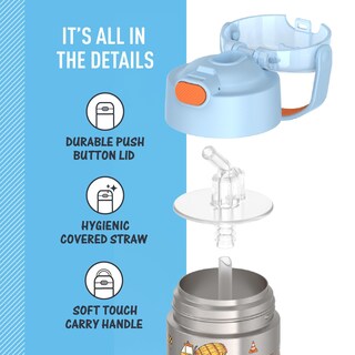 Foto 4 | Botella De Agua Thermos Funtainer Kids De Acero Inoxidable De 350 Ml - Venta Internacional.
