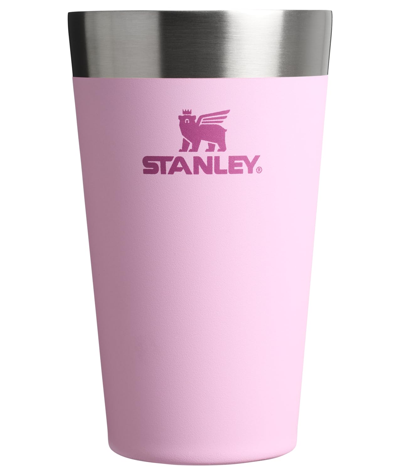 Vaso De Cerveza Apilable Stanley Adventure, 473 Ml, Cherry Blossom - Venta Internacional.