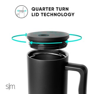 Foto 4 | Vaso Simple Modern Trek De 30 Onzas Con Asa Y Tapa Con Pajita - Venta Internacional.