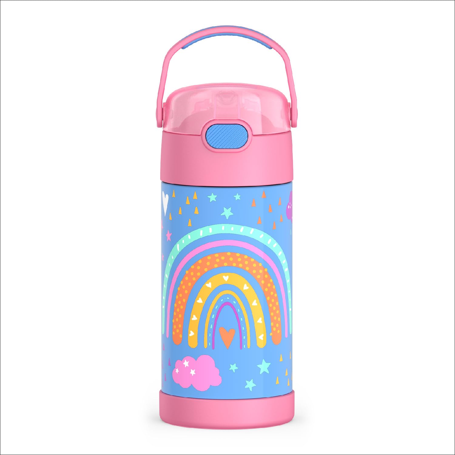 Botella De Agua Thermos Funtainer 350 Ml Para Niños De Acero Inoxidable - Venta Internacional.