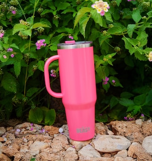 Foto 5 | Termo de Acero Inoxidable Tumbler Greens Steel Beast 1250 ml Rosa - Venta Internacional