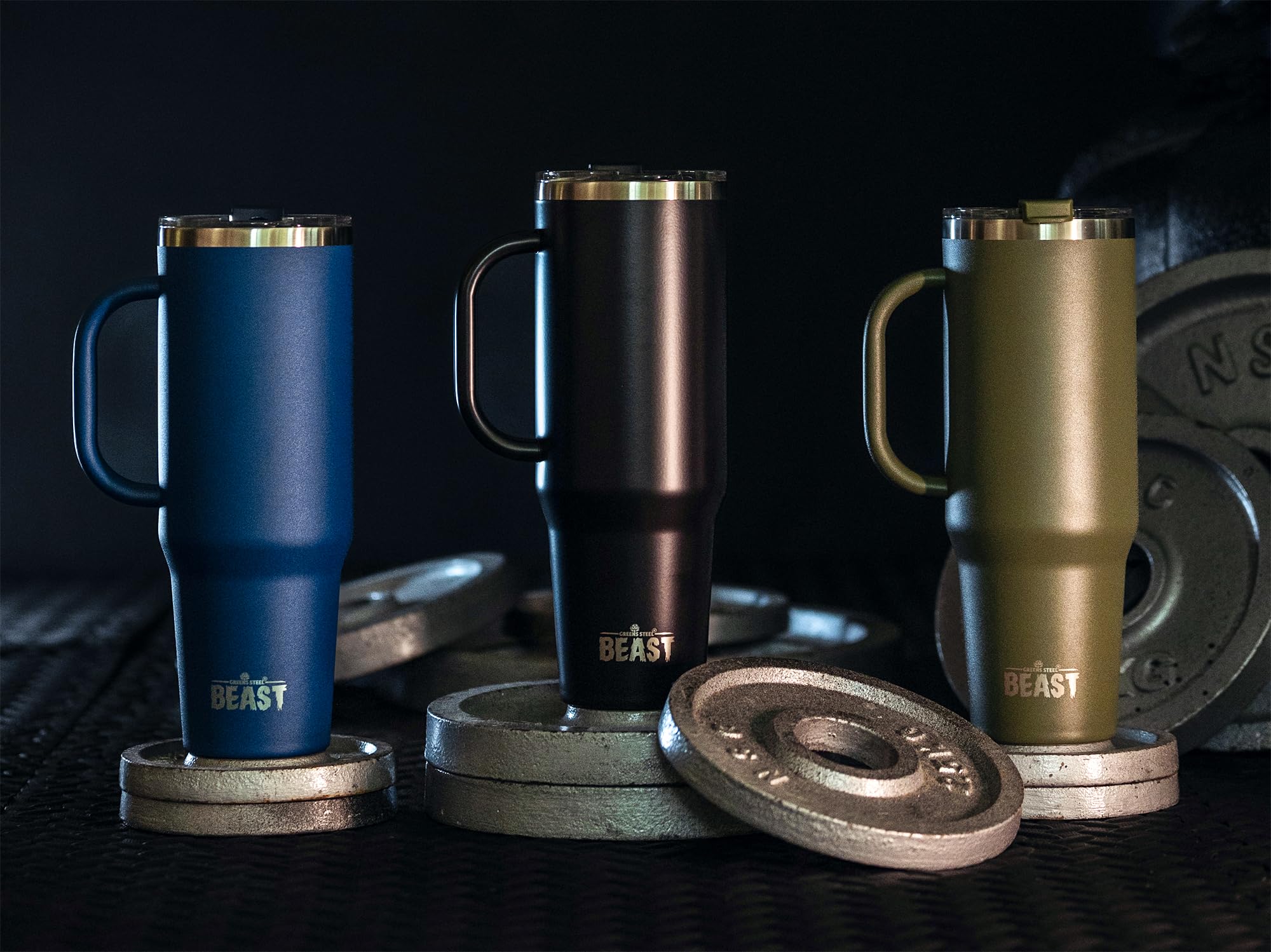 Foto 6 pulgar | Termo Greens Steel Beast de Acero Inoxidable con Aislamiento al Vacío de 1,5 L - Venta Internacional