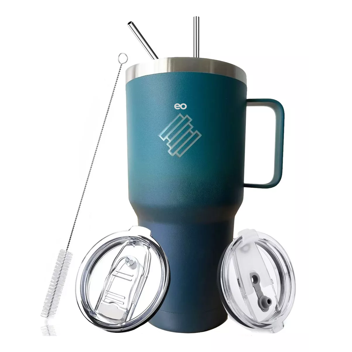 Vasos Térmico 30oz Termo Taza Acero Inoxidable Botellas Agua Eo Safe Imports Esi-14236-1 Azul