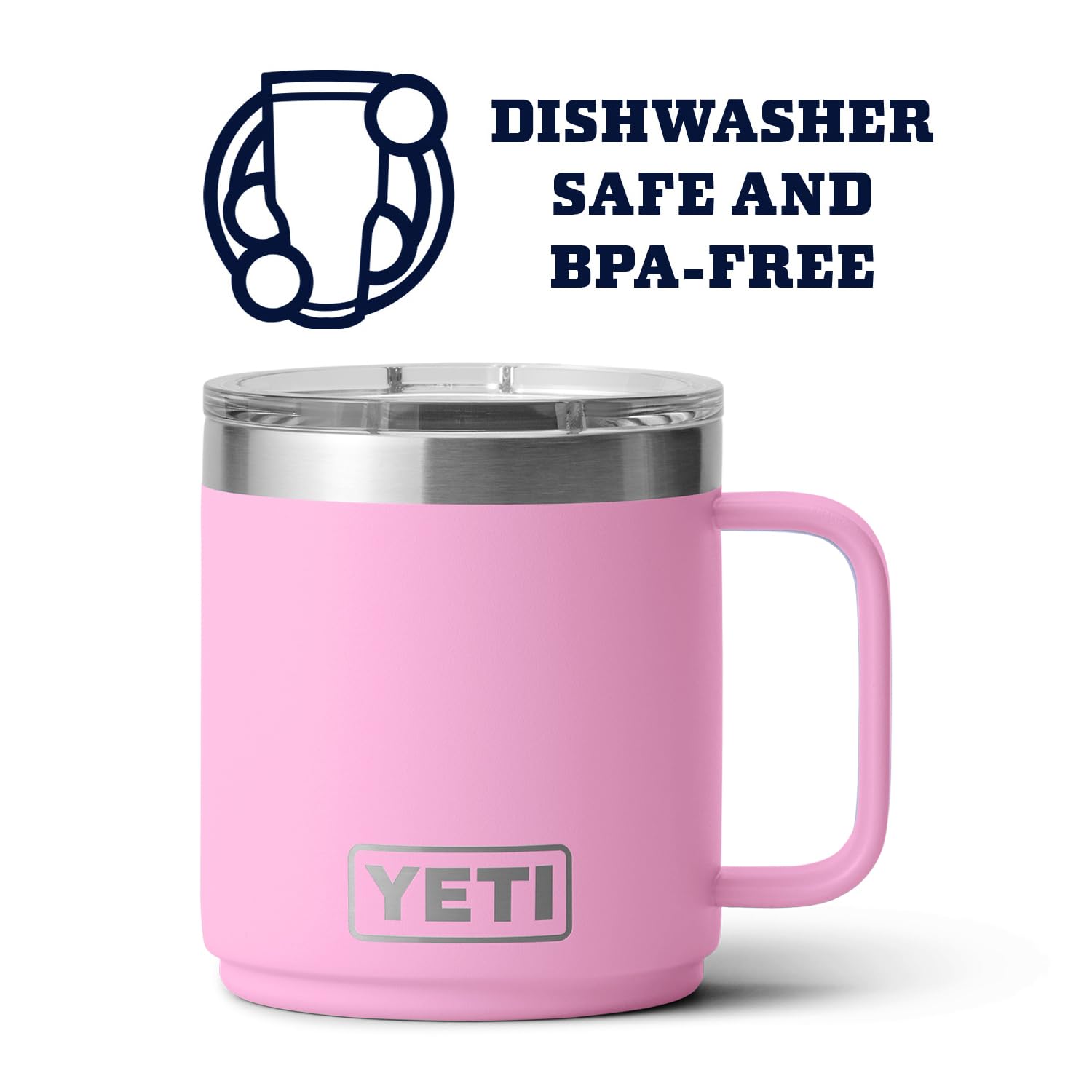 Foto 5 pulgar | Taza Yeti Rambler De Acero Inoxidable Con Aislamiento Al Vacío De 300 Ml - Venta Internacional.