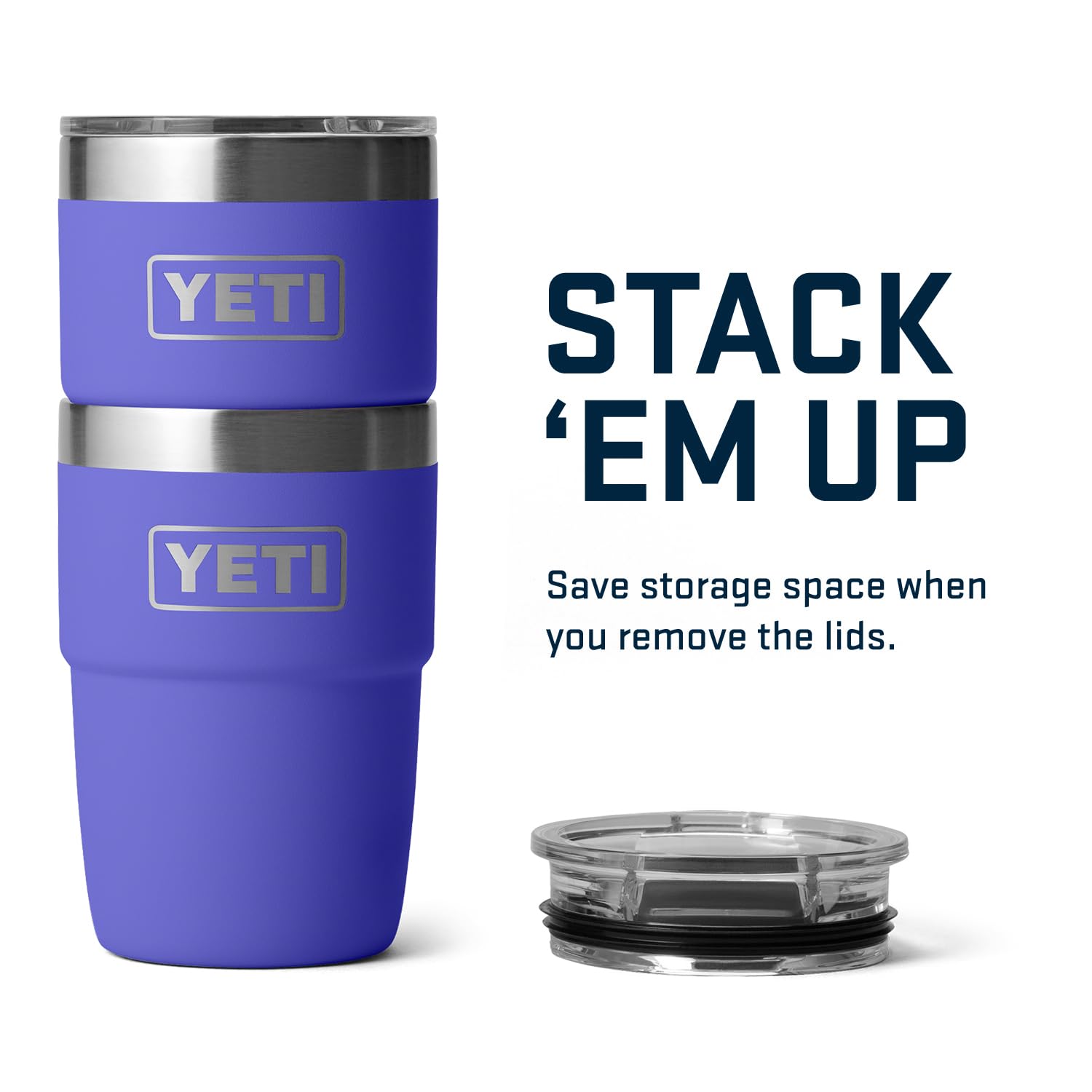 Foto 5 pulgar | Vaso Yeti Rambler, Apilable, De Acero Inoxidable, 240 Ml, Con Aislamiento Al Vacío - Venta Internacional.