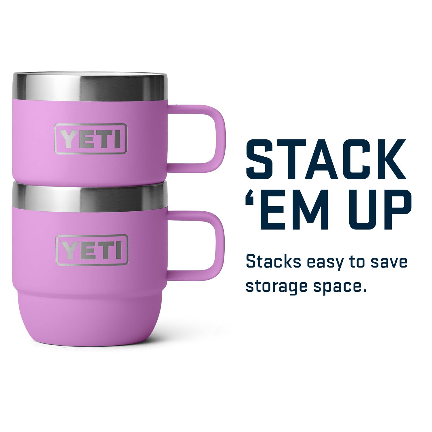 Foto 5 | Taza Yeti Rambler De Acero Inoxidable Con Aislamiento Al Vacío, 180 Ml, Paquete De 2 Unidades - Venta Internacional.