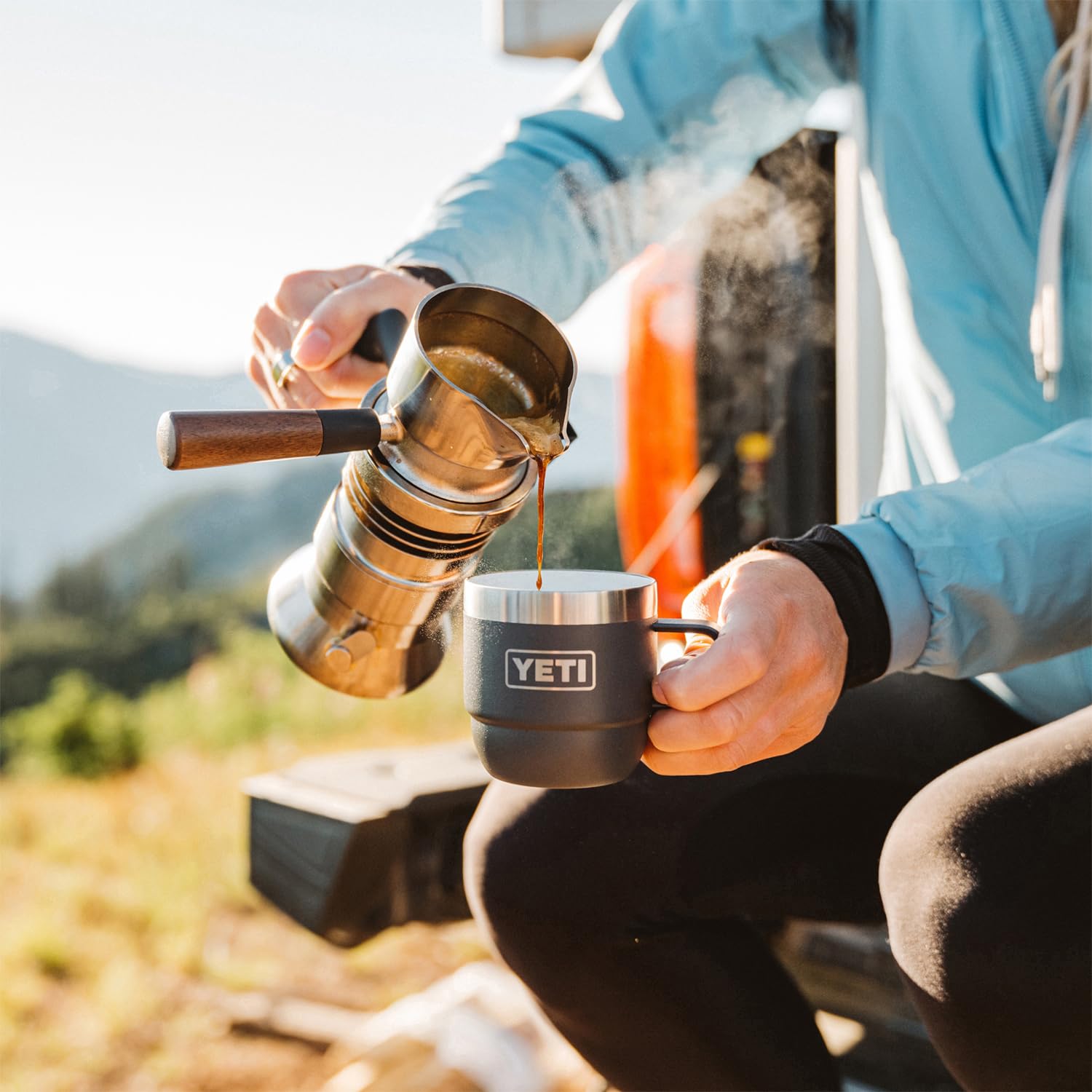 Foto 7 pulgar | Taza Yeti Rambler De Acero Inoxidable Con Aislamiento Al Vacío, 180 Ml, Paquete De 2 Unidades - Venta Internacional.