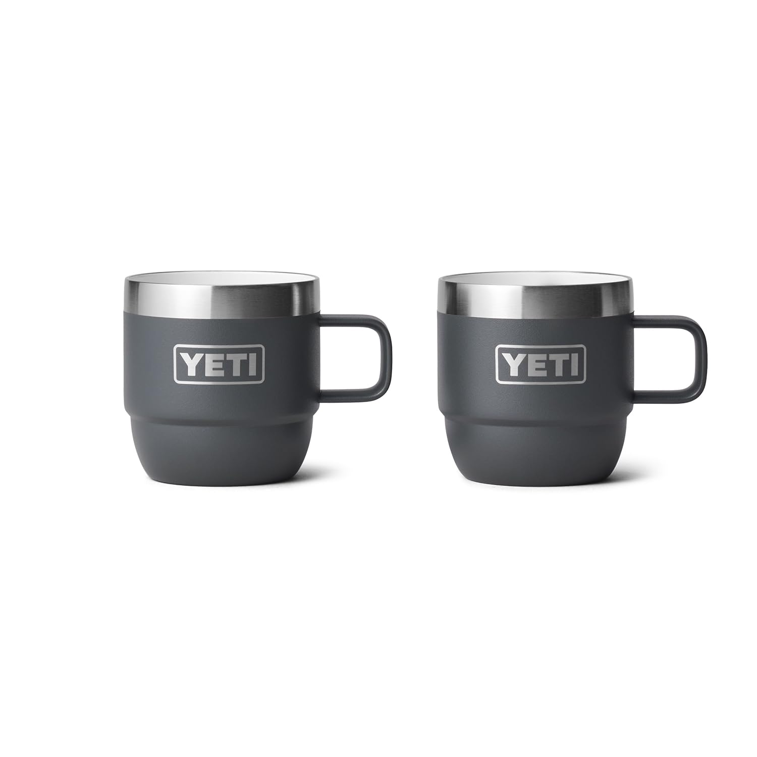 Taza Yeti Rambler Apilable De Acero Inoxidable De 180 Ml, Paquete De 2 - Venta Internacional.