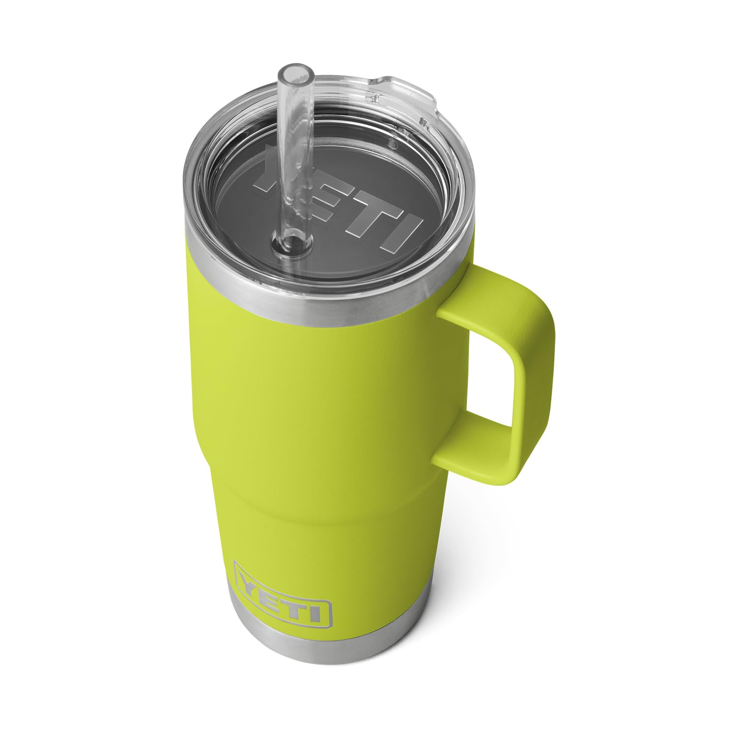 Foto 2 pulgar | Taza Yeti Rambler De 750 Ml Con Tapa De Pajita Con Aislamiento Al Vacío, Acero Inoxidable - Venta Internacional.