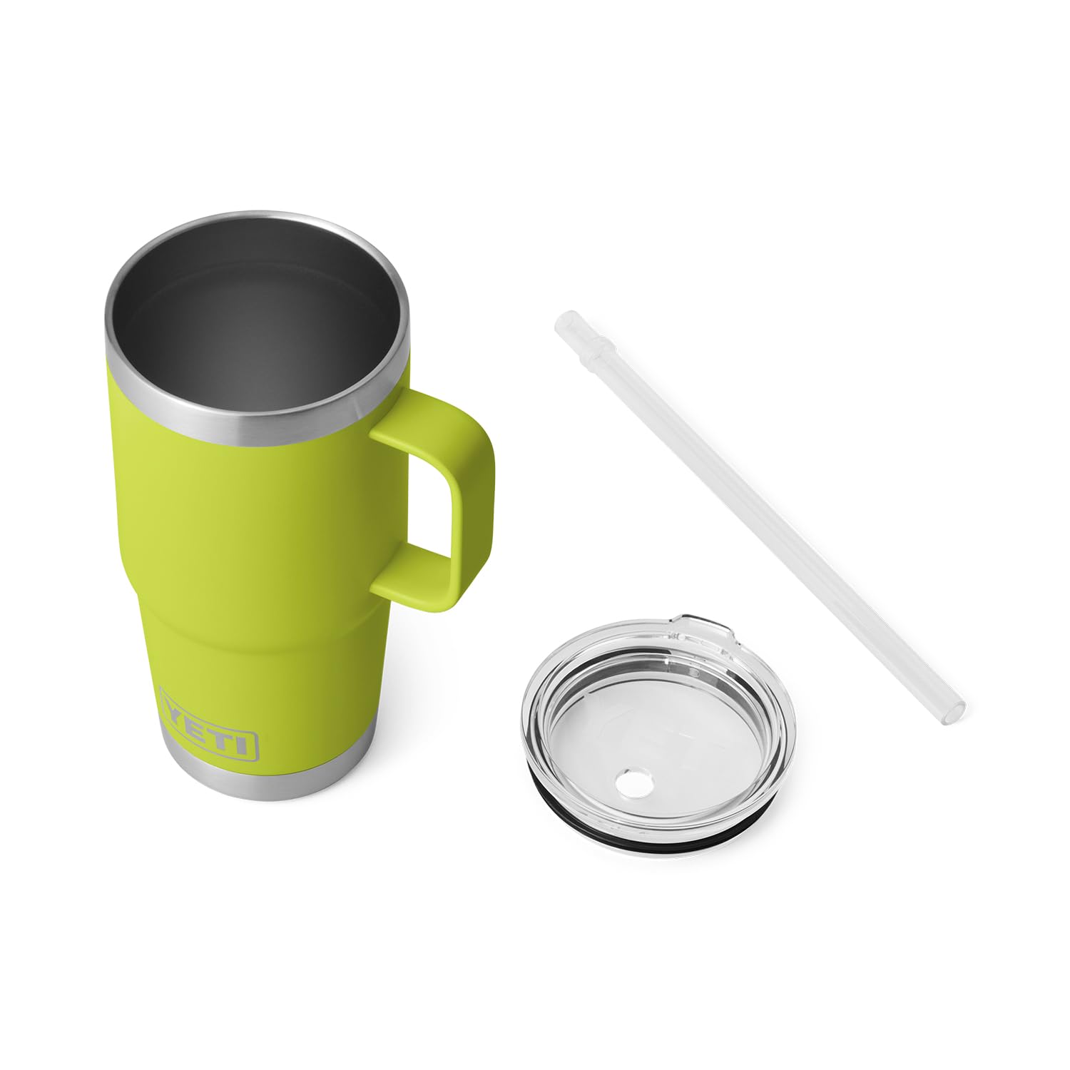 Foto 5 pulgar | Taza Yeti Rambler De 750 Ml Con Tapa De Pajita Con Aislamiento Al Vacío, Acero Inoxidable - Venta Internacional.