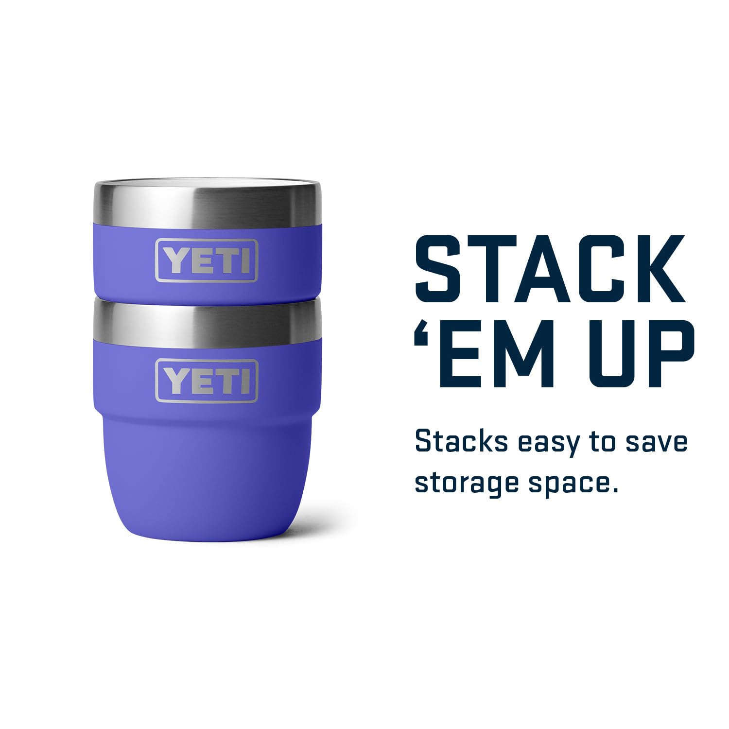 Foto 6 pulgar | Taza Yeti Rambler De Acero Inoxidable Con Aislamiento Al Vacío De 120 Ml, Paquete De 2 - Venta Internacional.