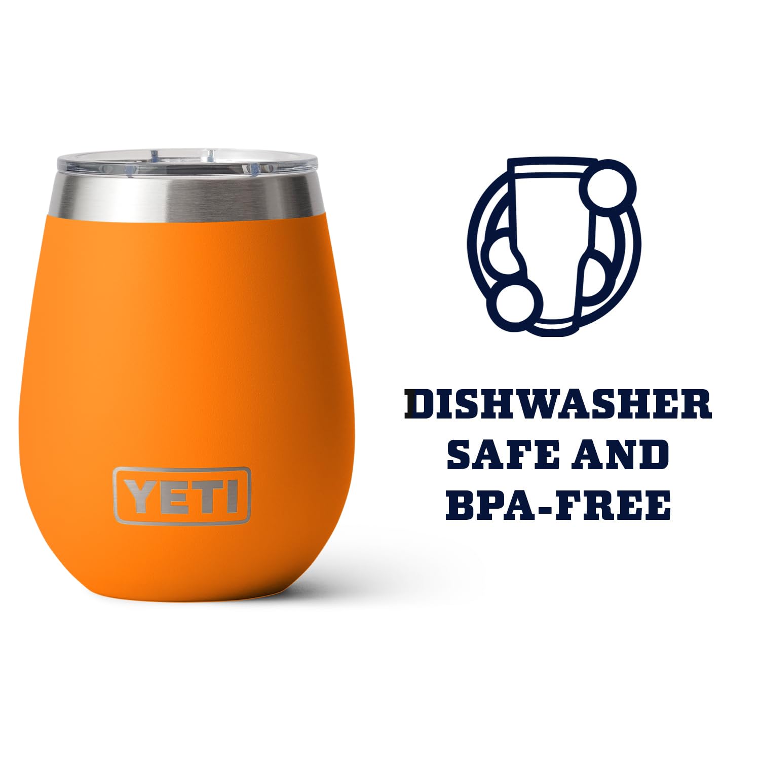 Foto 4 pulgar | Vaso De Vino Yeti Rambler De Acero Inoxidable Con Aislamiento Al Vacío De 300 Ml - Venta Internacional.