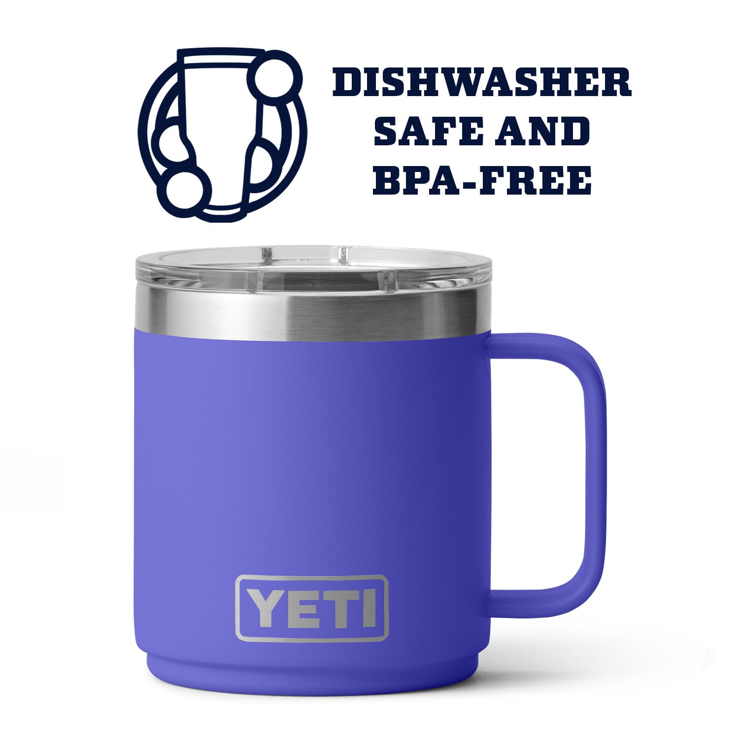 Foto 3 | Taza Yeti Rambler De Acero Inoxidable Con Aislamiento Al Vacío De 300 Ml - Venta Internacional.