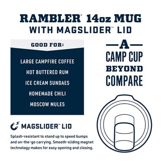 Foto 2 | Taza Yeti Rambler, Apilable, 414 Ml, Con Aislamiento Al Vacío, Inoxidable - Venta Internacional.