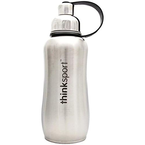 Foto 3 pulgar | Botella Deportiva Thinksport De Acero Inoxidable Plateada 750 Ml - Venta Internacional.