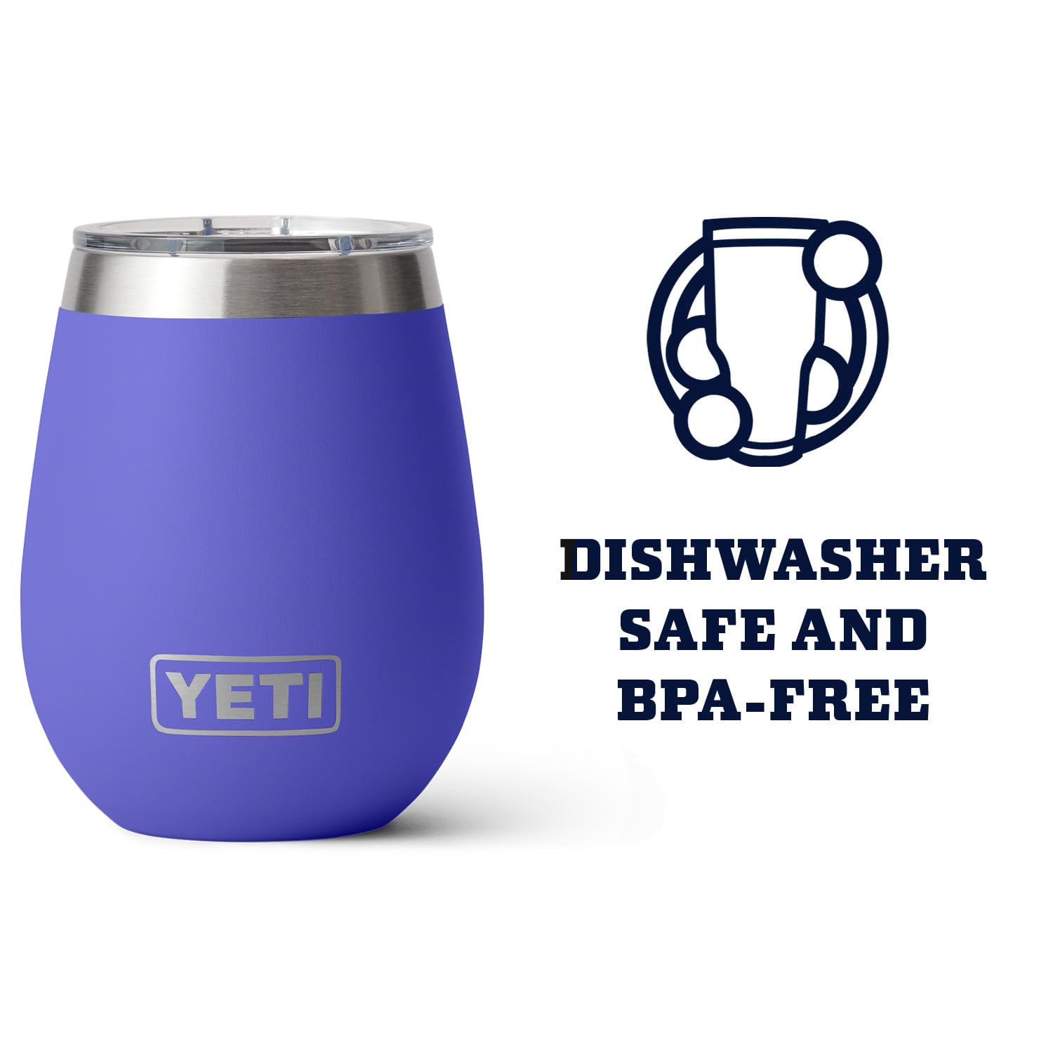 Foto 4 pulgar | Vaso De Vino Yeti Rambler, 300 Ml, Con Aislamiento Al Vacío, Acero Inoxidable - Venta Internacional.