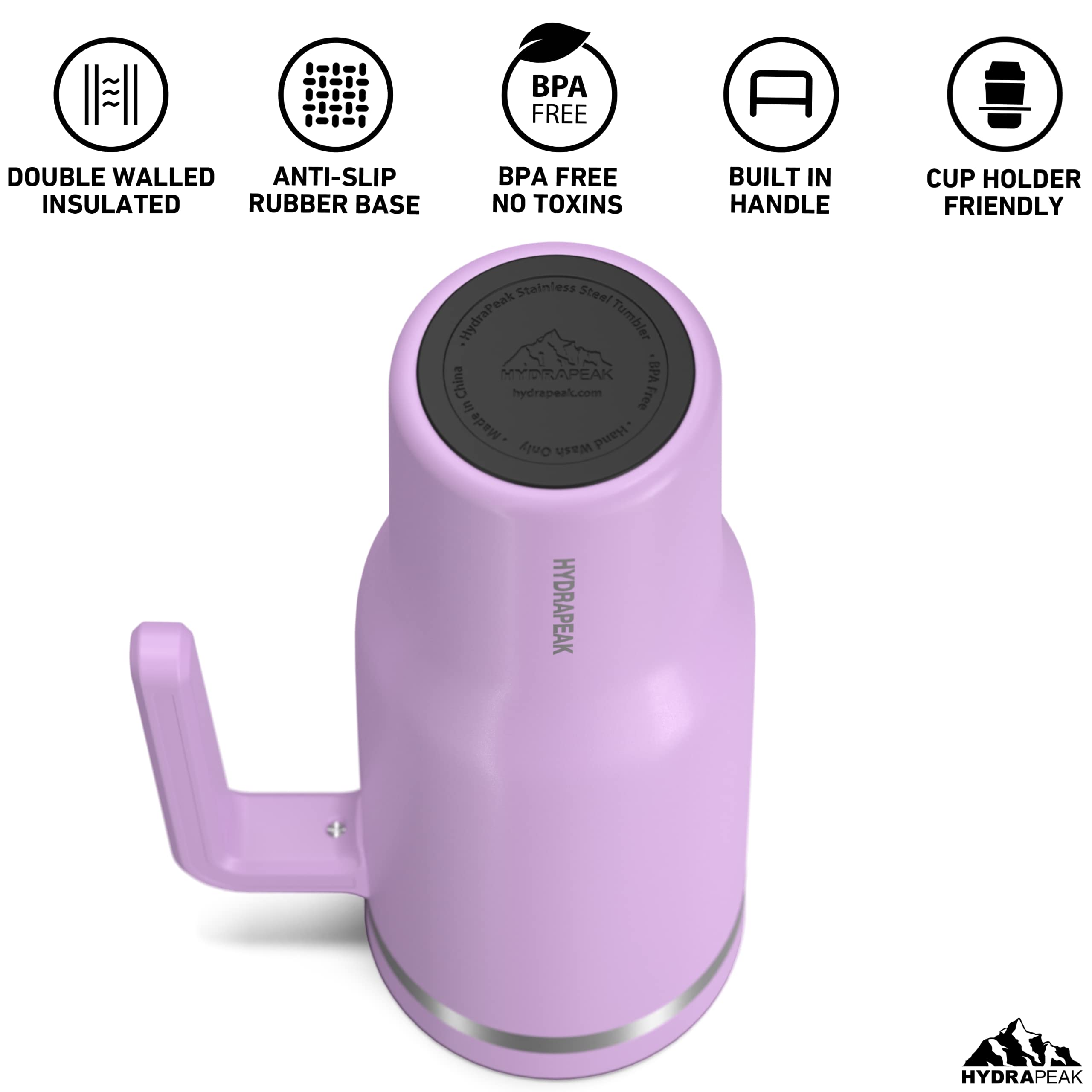 Foto 4 pulgar | Vaso Aislante Hydrapeak Voyager De 1,2 L Con Pajita Y Asa - Venta Internacional.