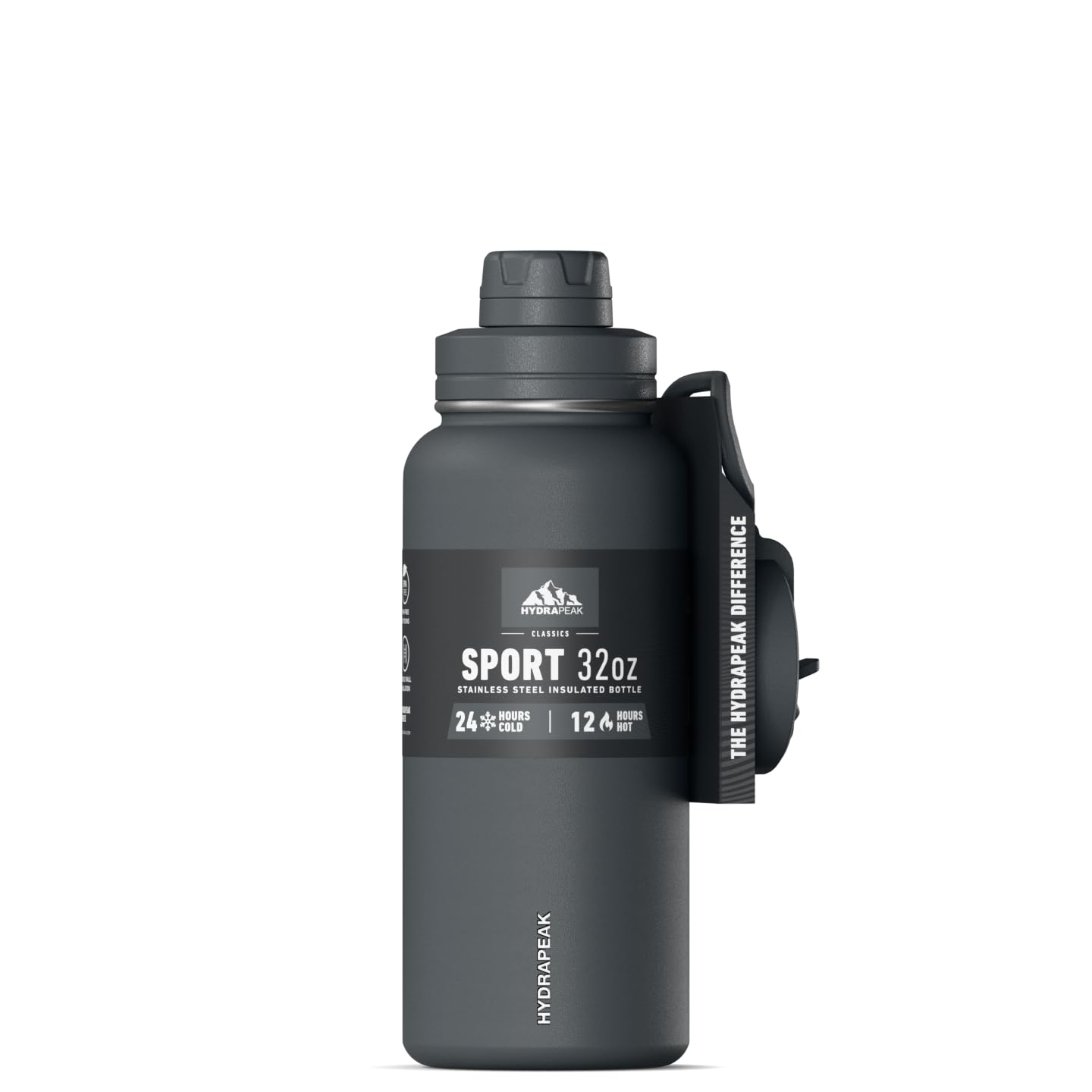Botella De Agua Hydrapeak Sport Con Aislamiento De Acero Inoxidable De 950 Ml - Venta Internacional.
