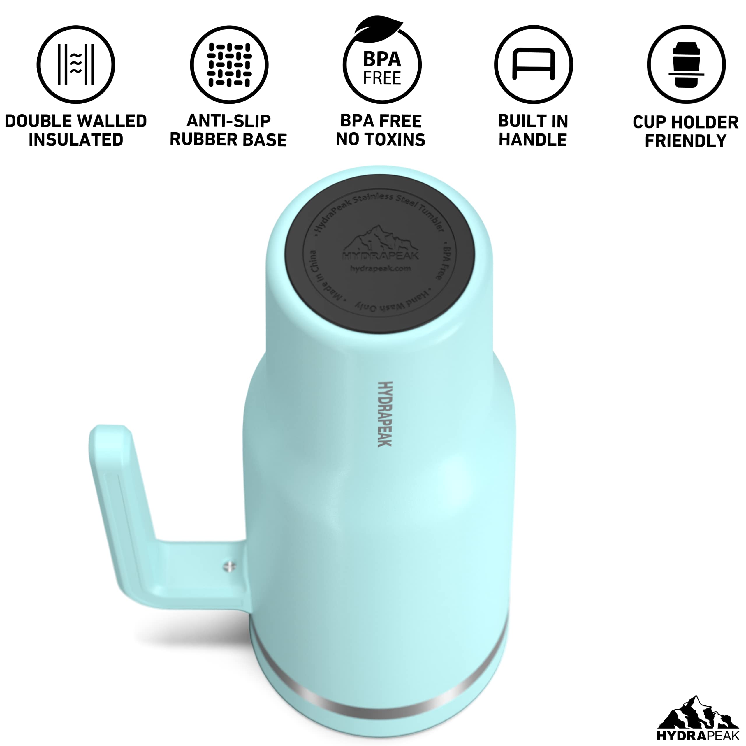 Foto 4 pulgar | Botella De Agua Aislante Hydrapeak Voyager 1.2 L Con Pajita Y Tapa - Venta Internacional.