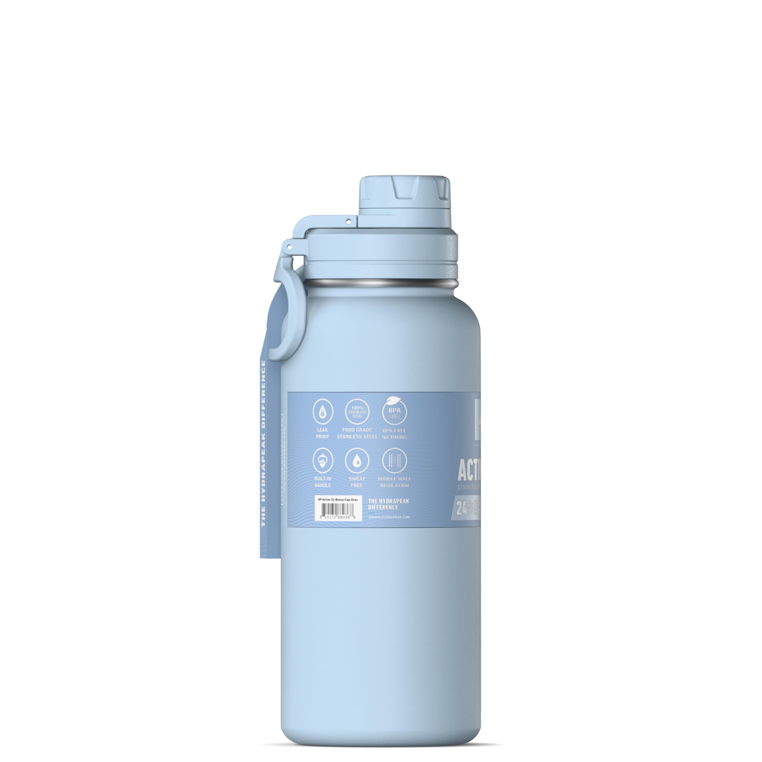 Foto 4 pulgar | Botella De Agua Hydrapeak Sport Con Aislamiento De Acero Inoxidable De 950 Ml - Venta Internacional.