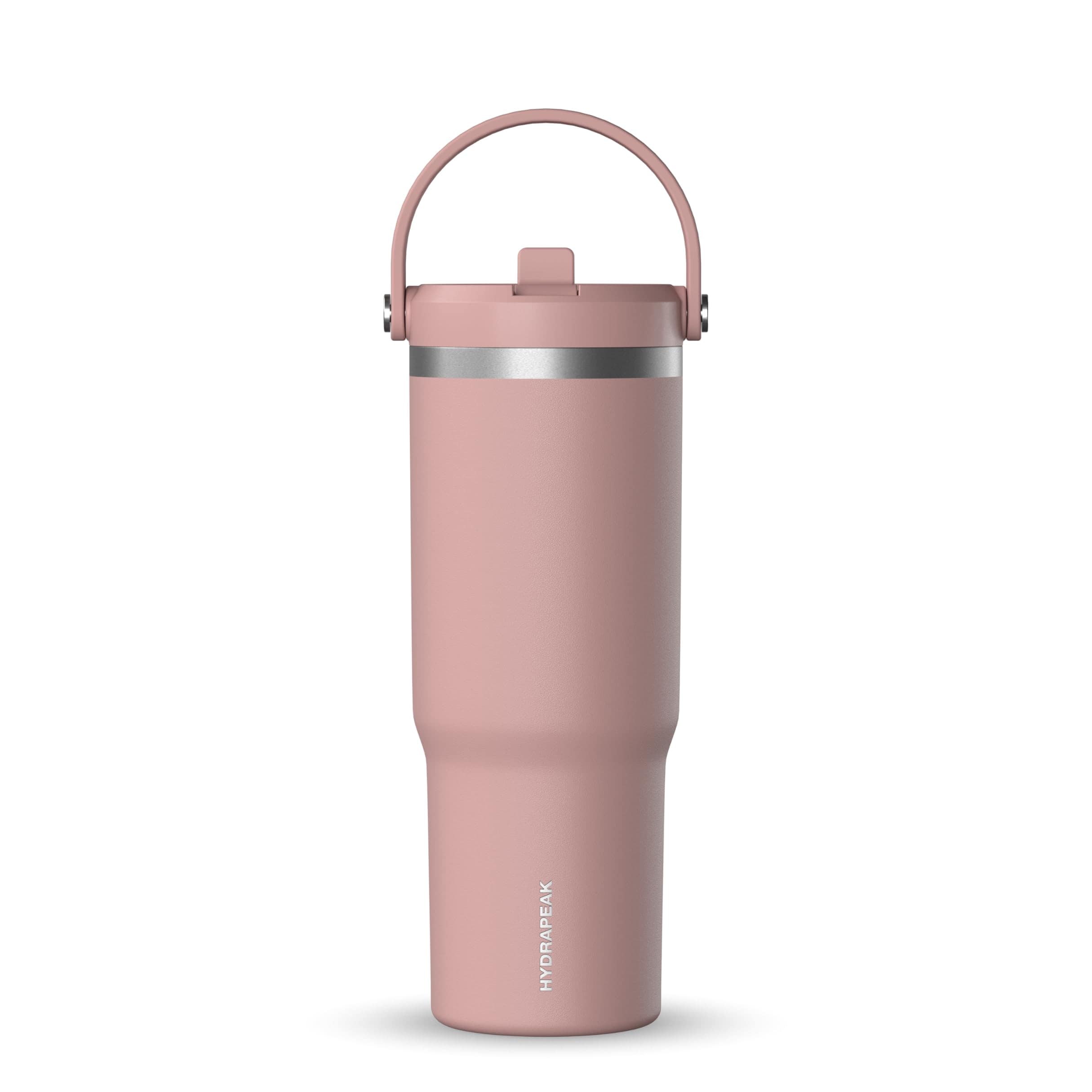 Vaso Hydrapeak Nomad De 950 Ml Con Asa Y Tapa Con Pajita, Palisandro - Venta Internacional. $879