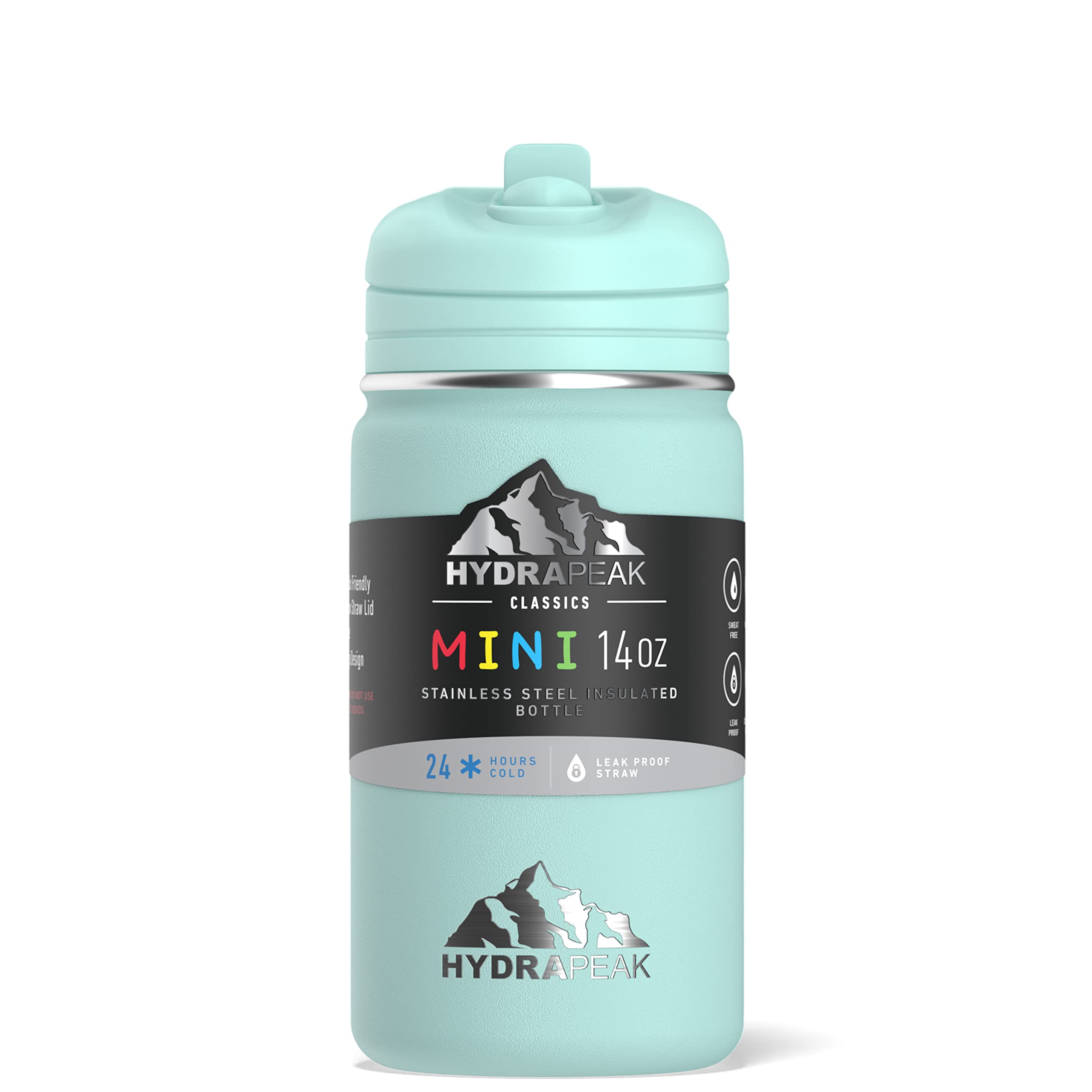Foto 4 pulgar | Botella De Agua Hydrapeak Mini De Acero Inoxidable Con Aislamiento De 400 Ml - Venta Internacional.