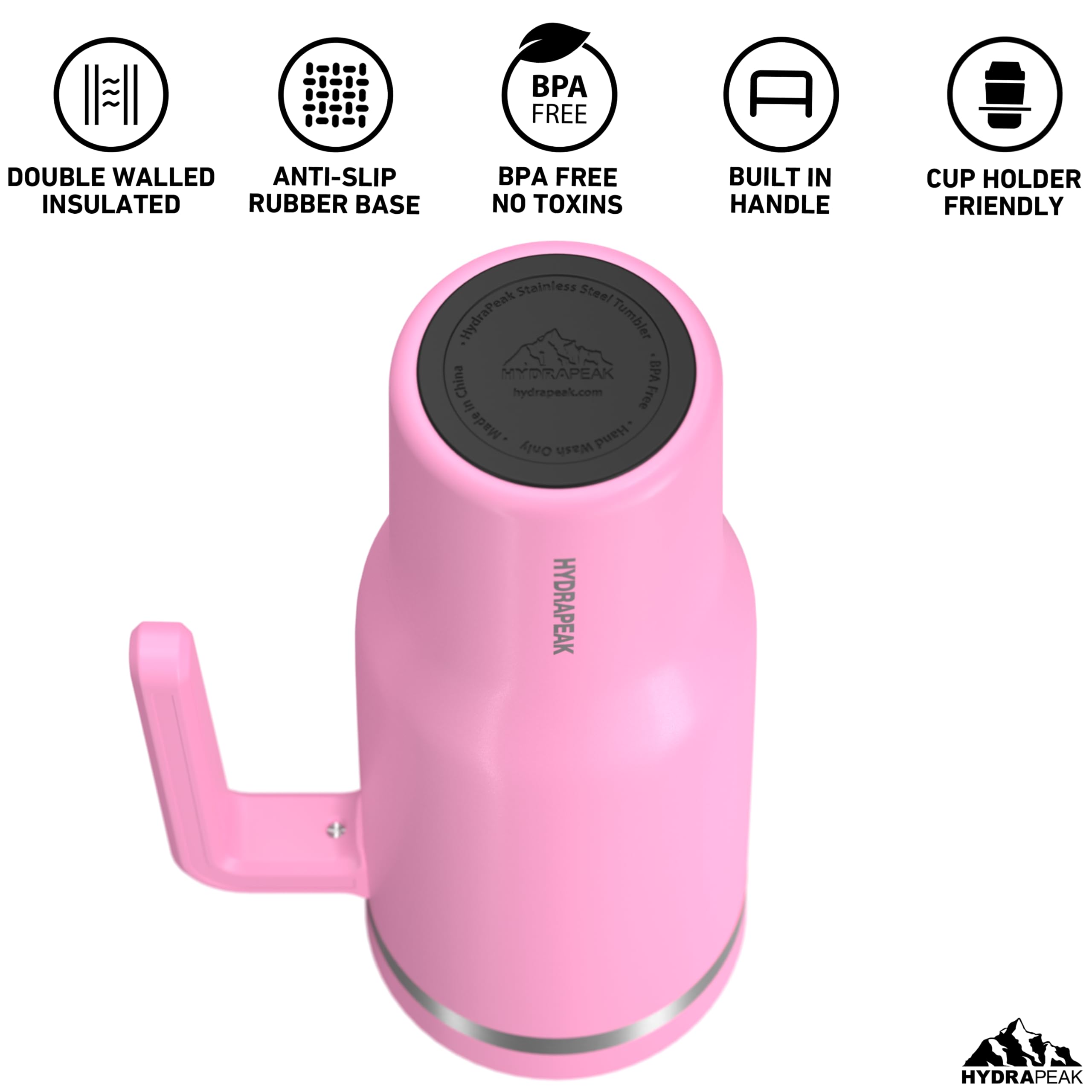Foto 4 pulgar | Vaso Aislante Hydrapeak Voyager De 1,2 L Con Pajita Y Asa - Venta Internacional.