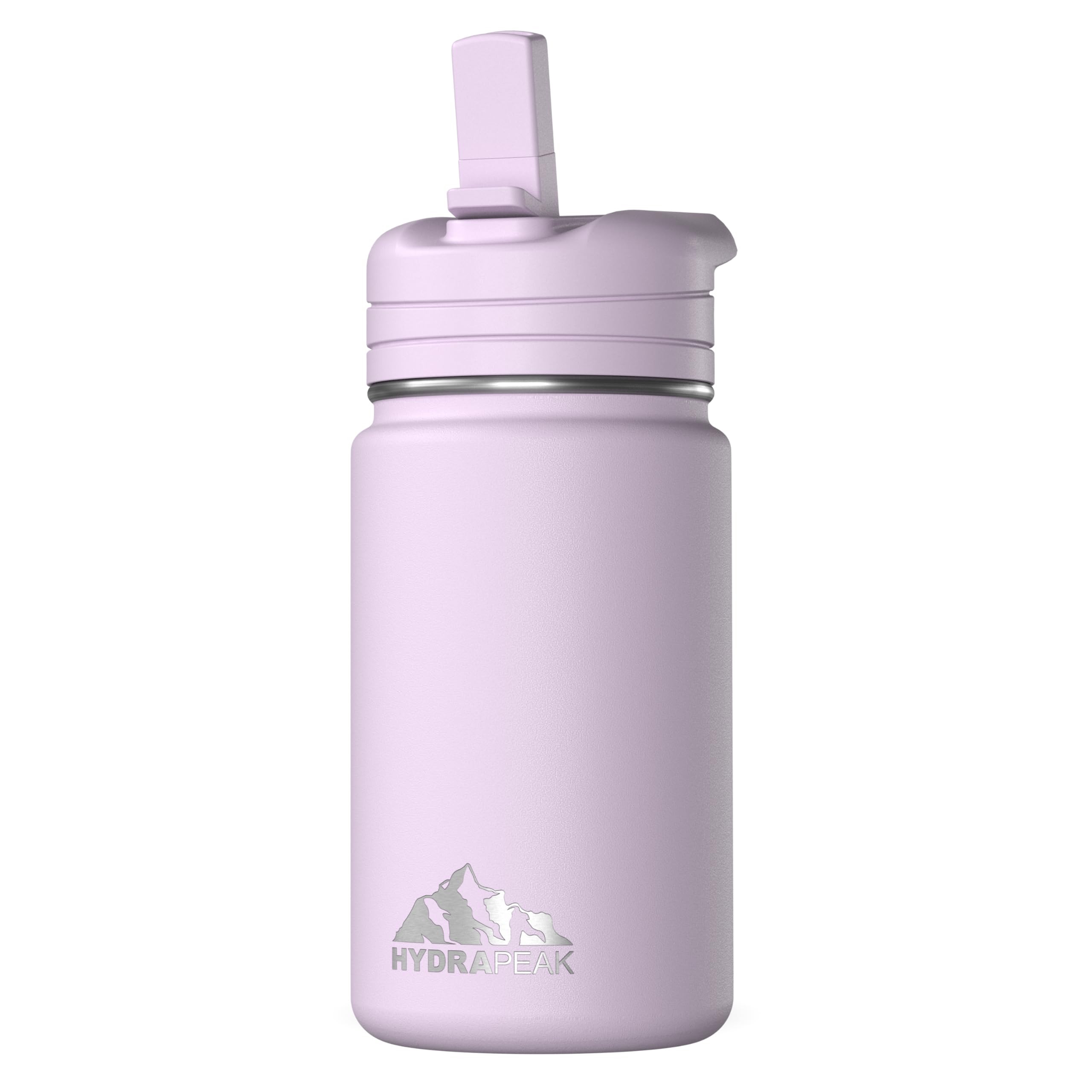 Botella De Agua Hydrapeak Mini De 400 Ml Con Tapa De Pajita De Acero Inoxidable - Venta Internacional.