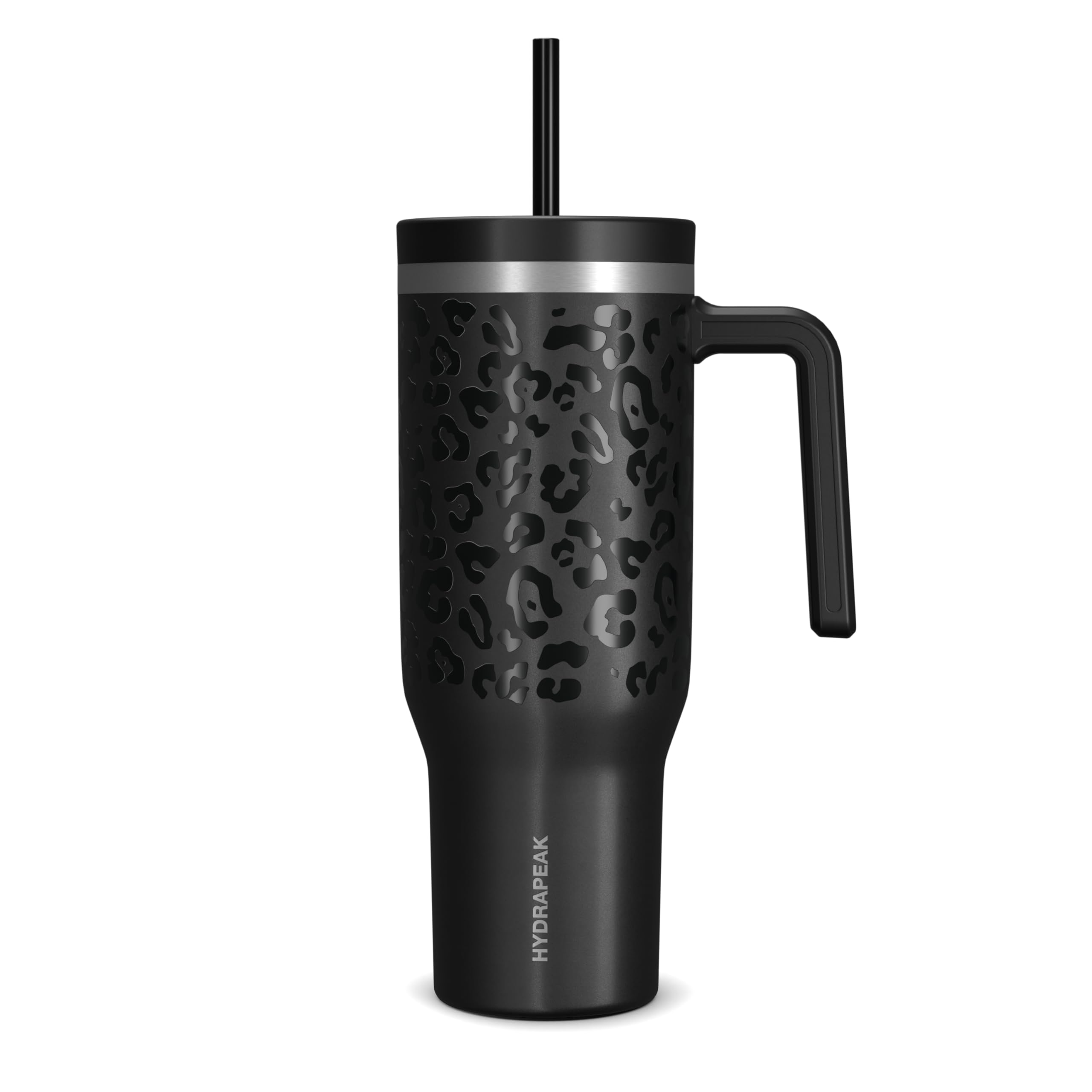 Botella De Agua Hydrapeak Voyager 1.2 L De Acero Inoxidable Black Leopard - Venta Internacional.