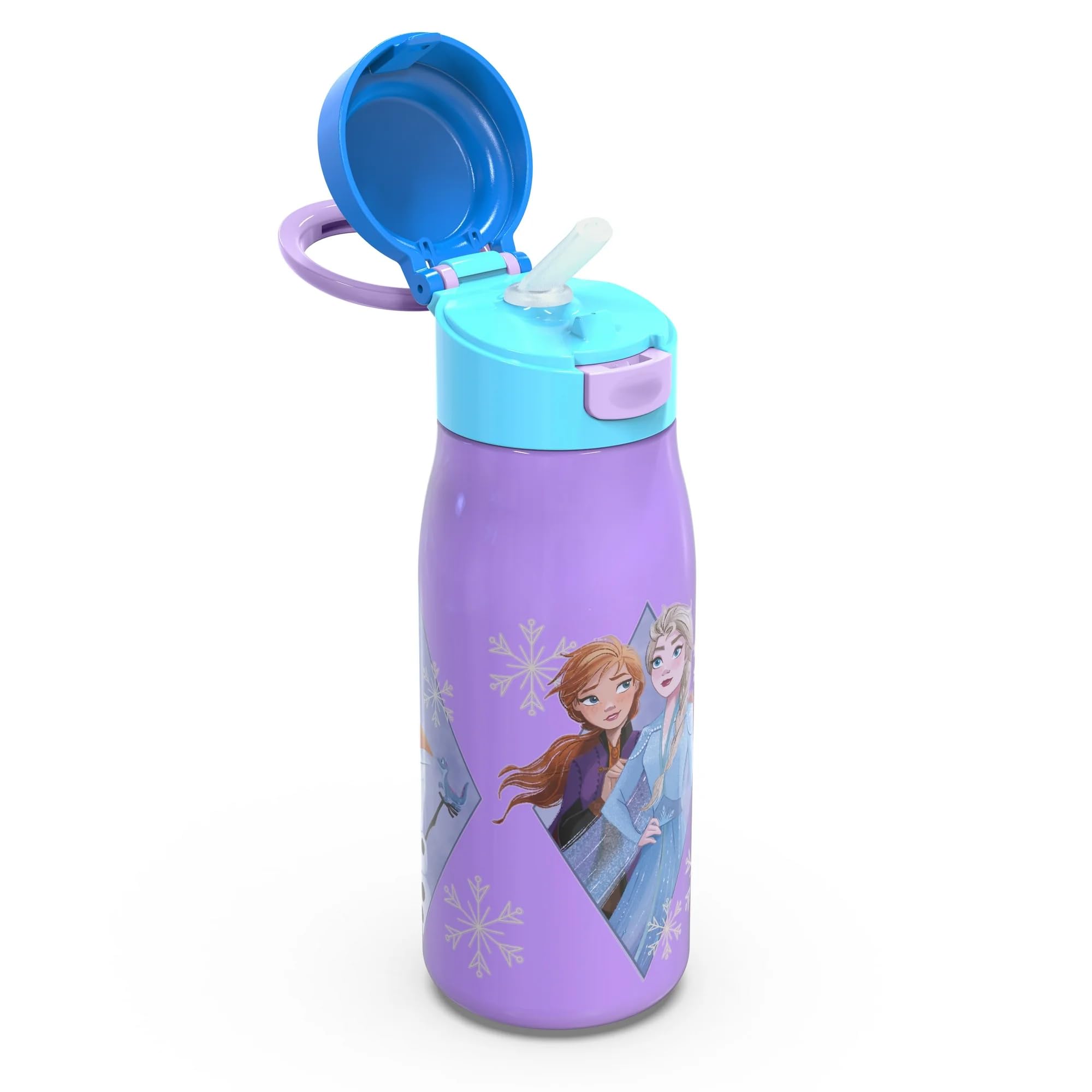 Botella De Agua Zak Designs Disney Princess Frozen 2 400 Ml - Venta Internacional.