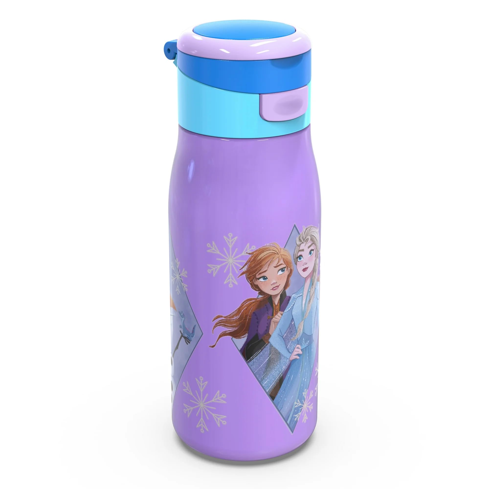 Foto 3 | Botella De Agua Zak Designs Disney Princess Frozen 2 400 Ml - Venta Internacional.