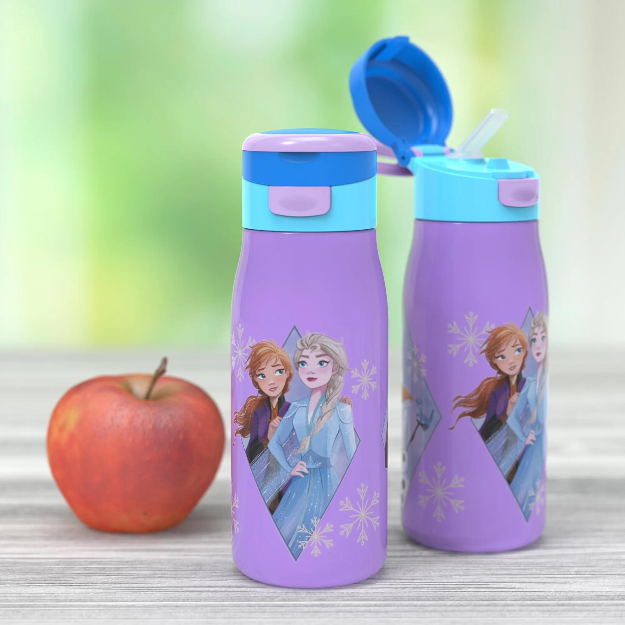 Foto 6 pulgar | Botella De Agua Zak Designs Disney Princess Frozen 2 400 Ml - Venta Internacional.