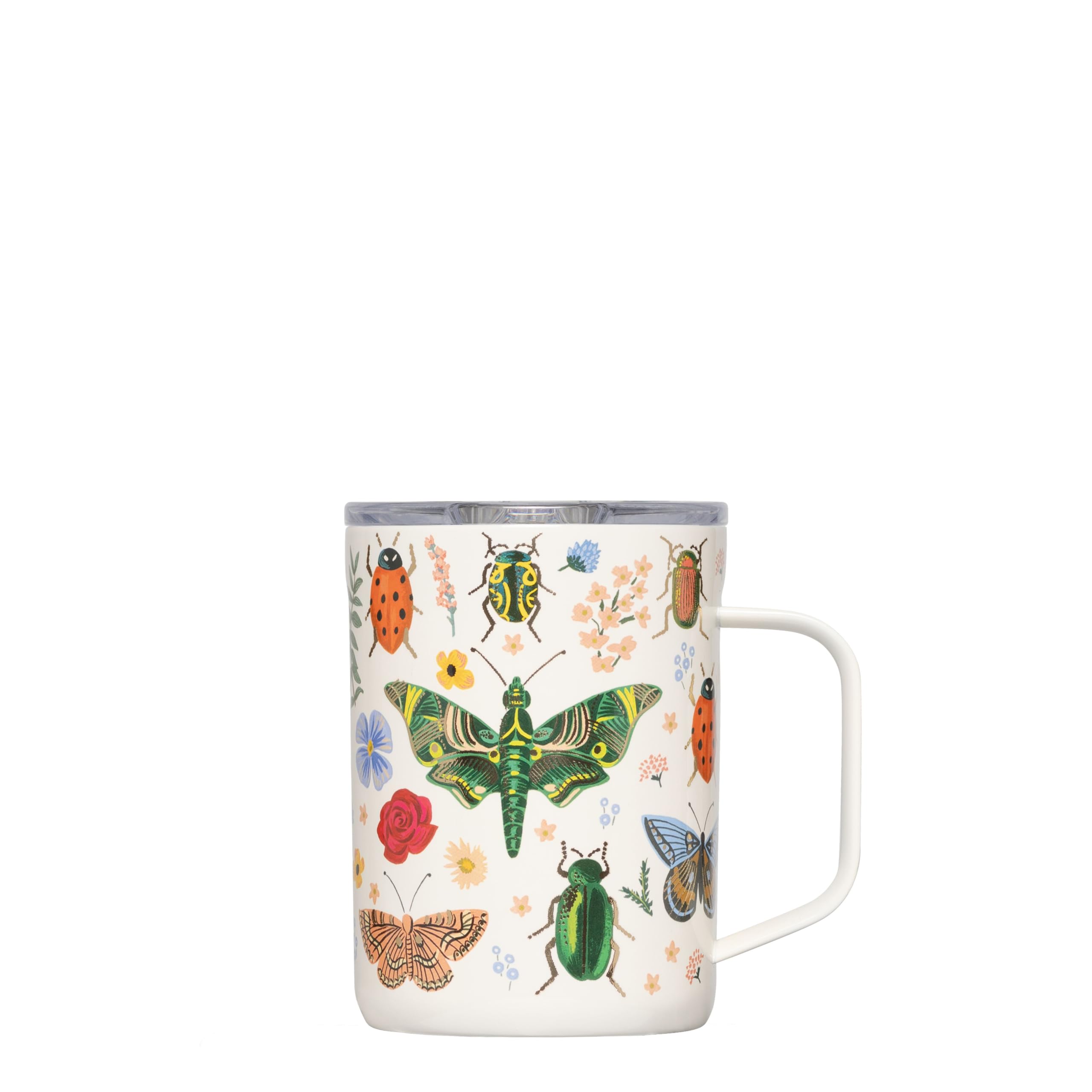 Foto 2 pulgar | Taza De Café Corkcicle X Rifle Paper Co. Crema Curio, 500 Ml - Venta Internacional.