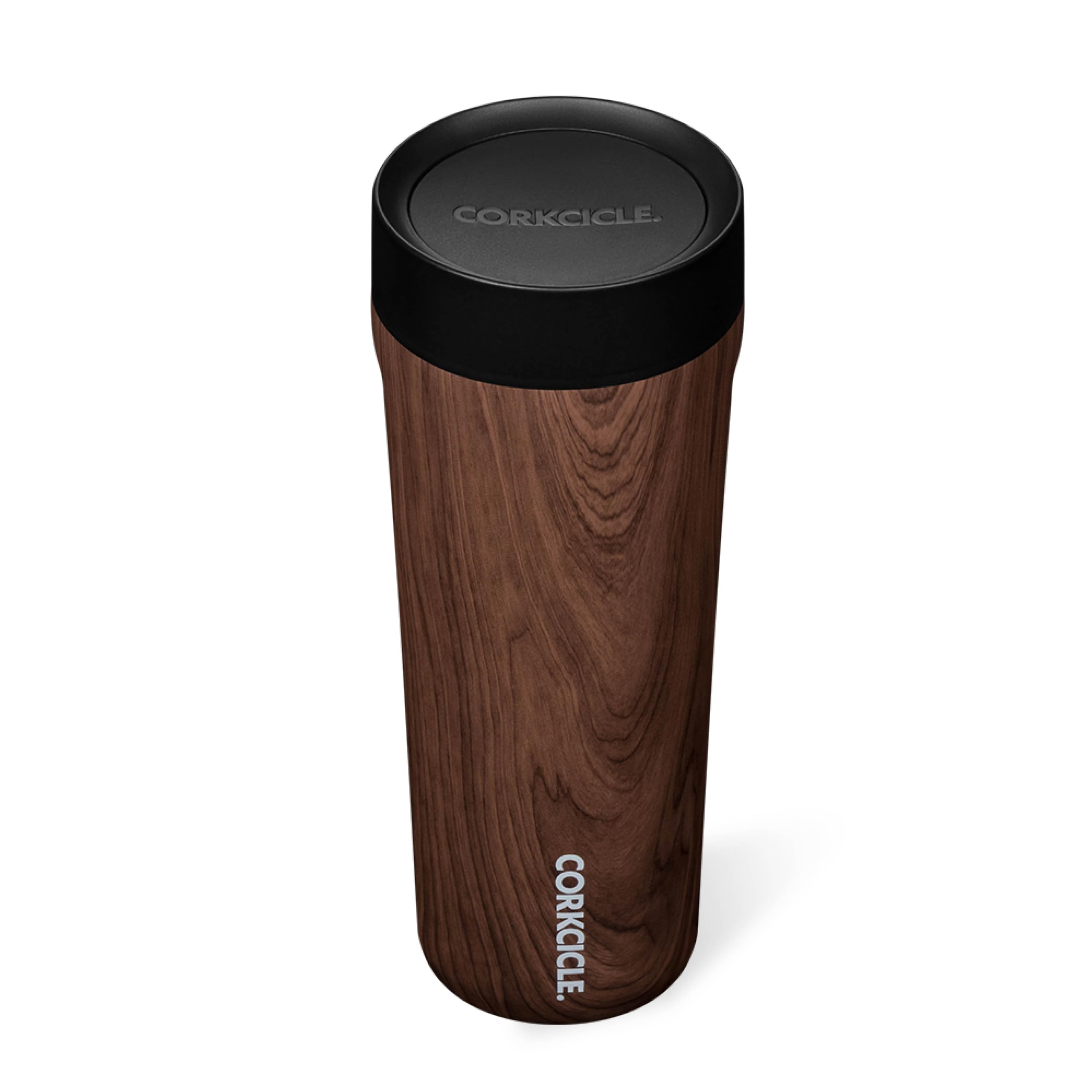 Foto 2 pulgar | Taza De Viaje Corkcicle Commuter Cup, Madera De Nogal, 500 Ml - Venta Internacional.