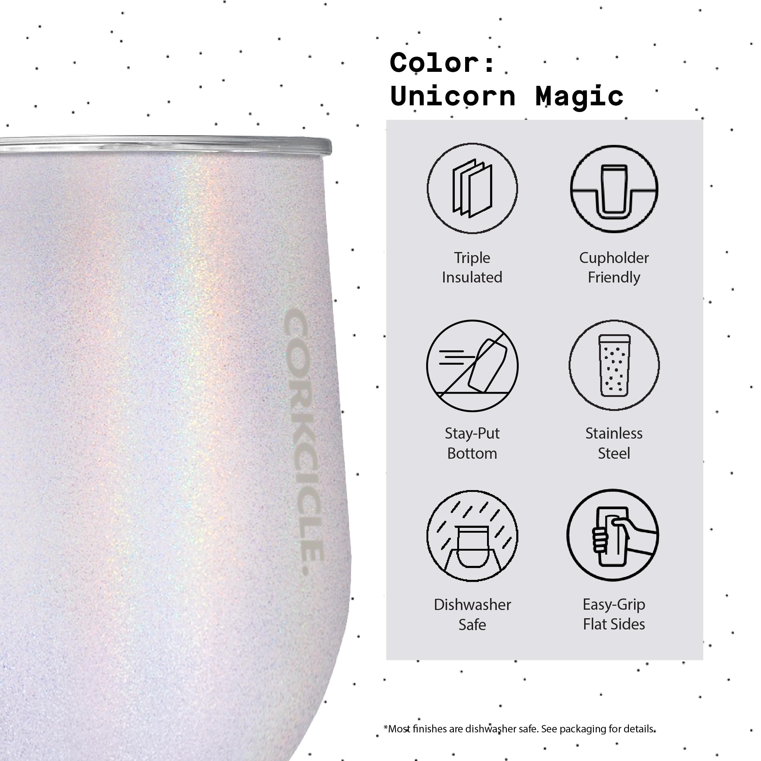 Foto 7 pulgar | Vaso Aislante Para Vino Corkcicle Unicorn Magic, 350 Ml - Venta Internacional.