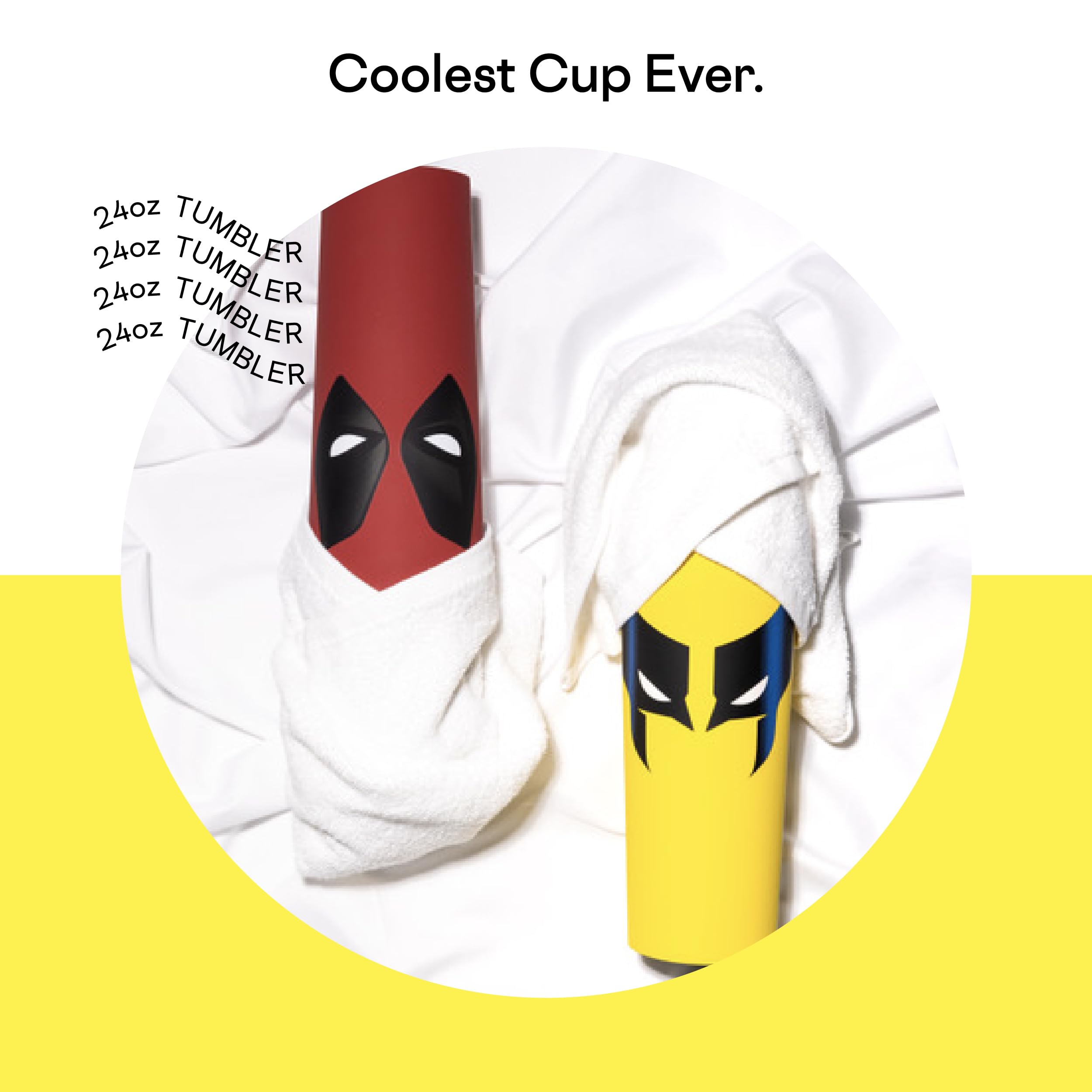 Foto 3 | Taza De Café Corkcicle X Marvel Wolverine Con Aislamiento De 700 Ml - Venta Internacional.