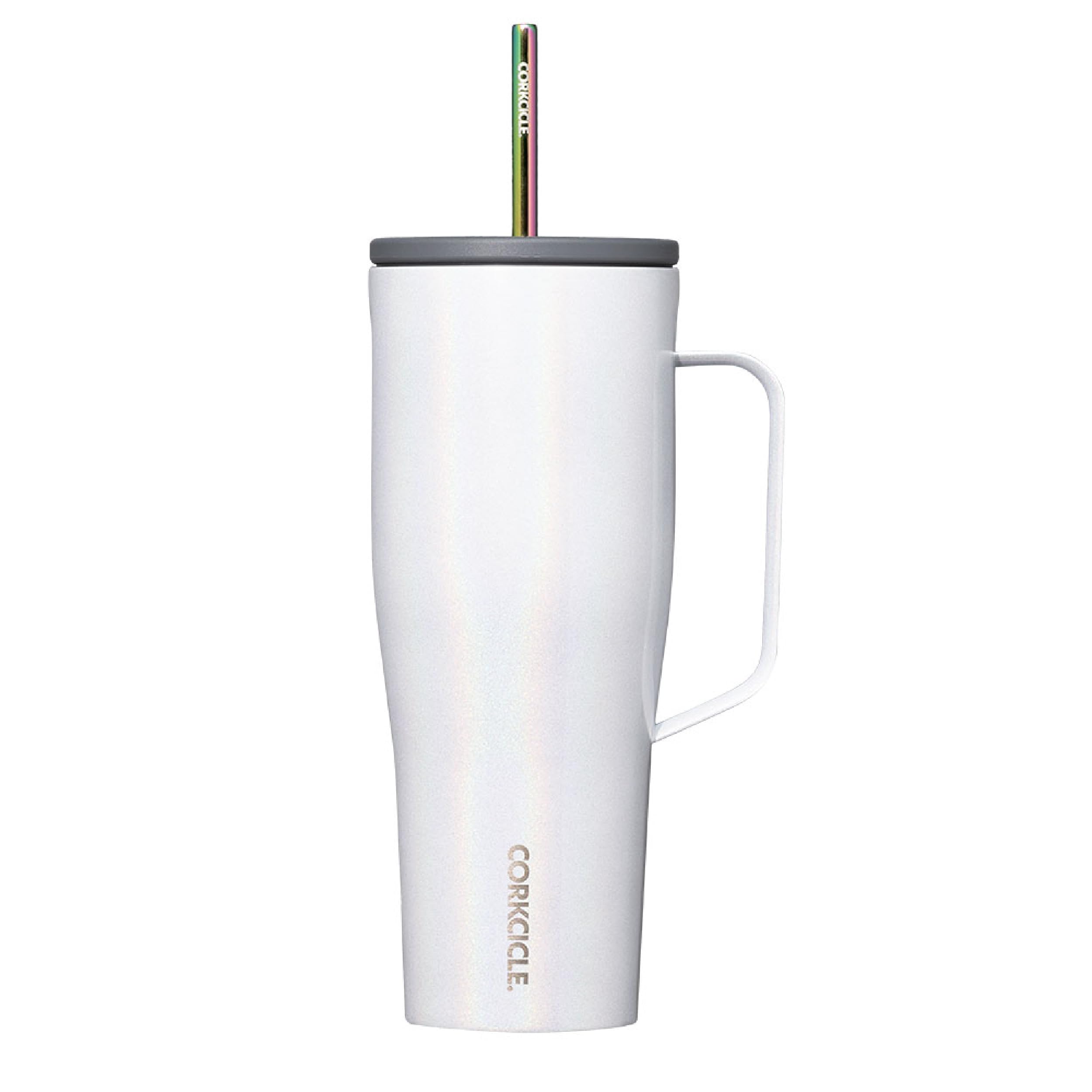 Foto 2 pulgar | Vaso Aislante Corkcicle Cold Cup Xl De 30 Oz Con Asa Y Pajita - Venta Internacional.