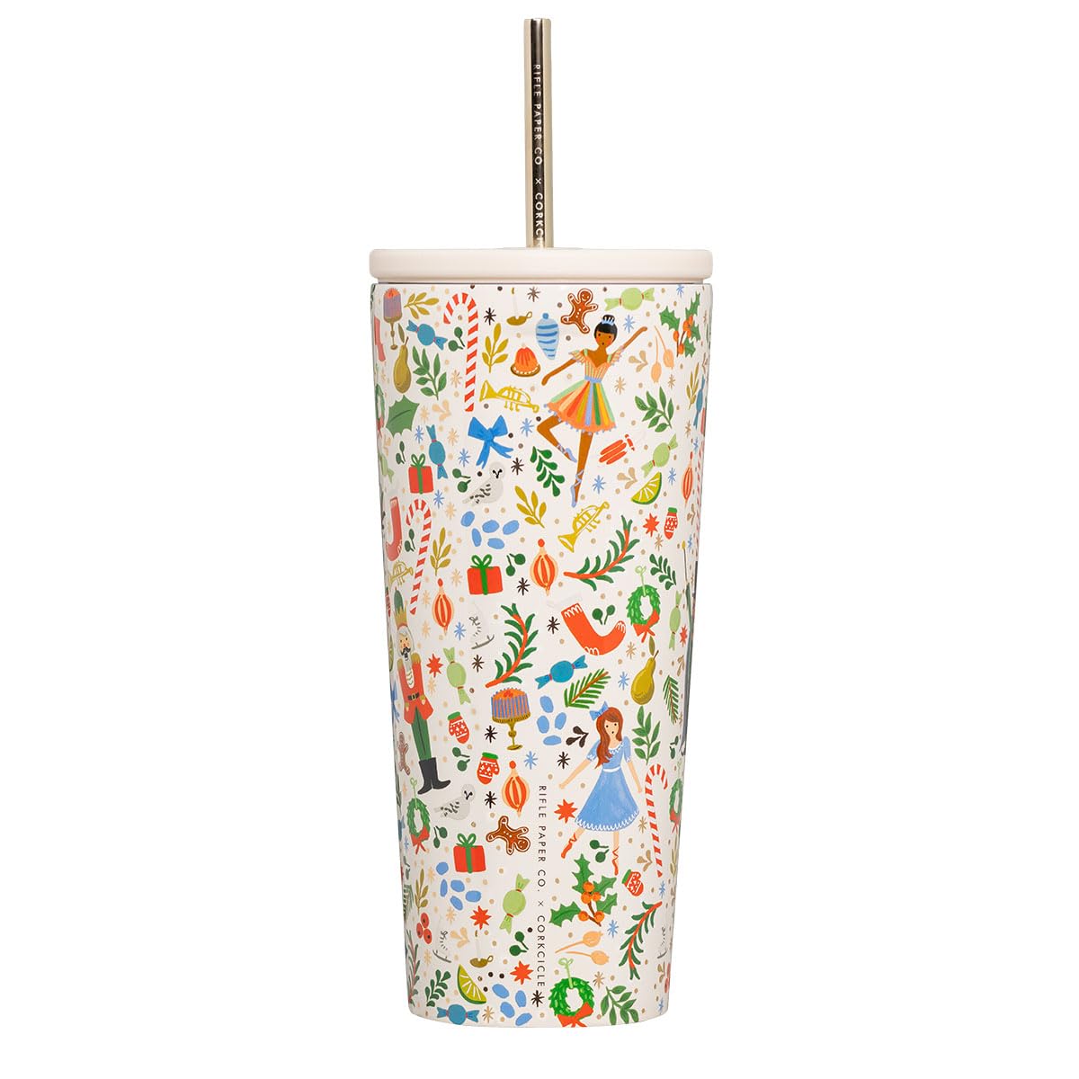 Vaso Aislante Corkcicle X Rifle Paper Co. Cascanueces De 700 Ml - Venta Internacional. $1,169