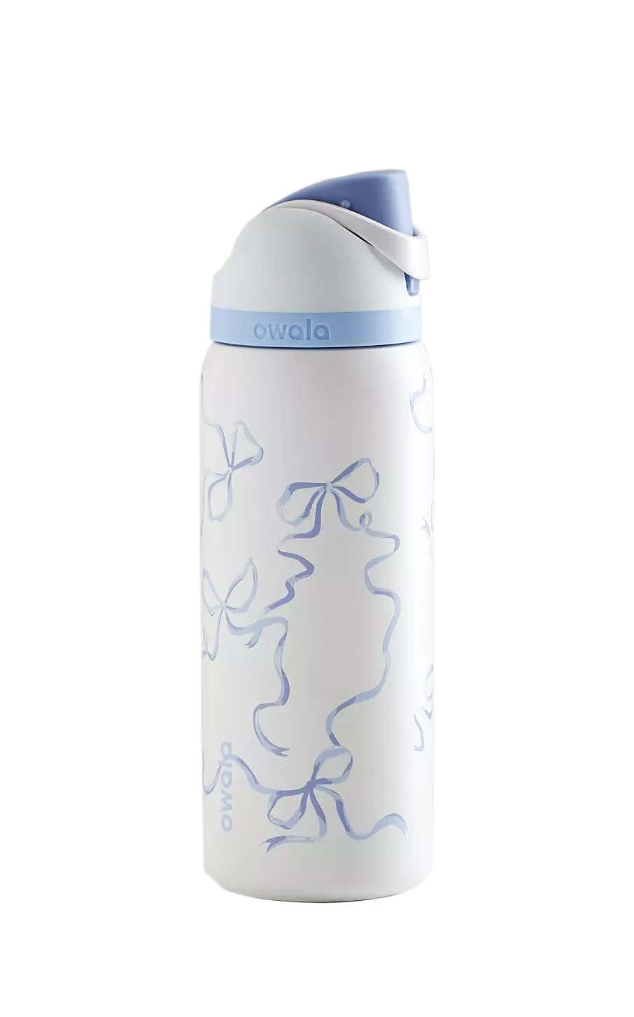 Foto 2 pulgar | Botella De Agua Owala Freesip Tied And True Blue Bows 950 Ml - Venta Internacional.